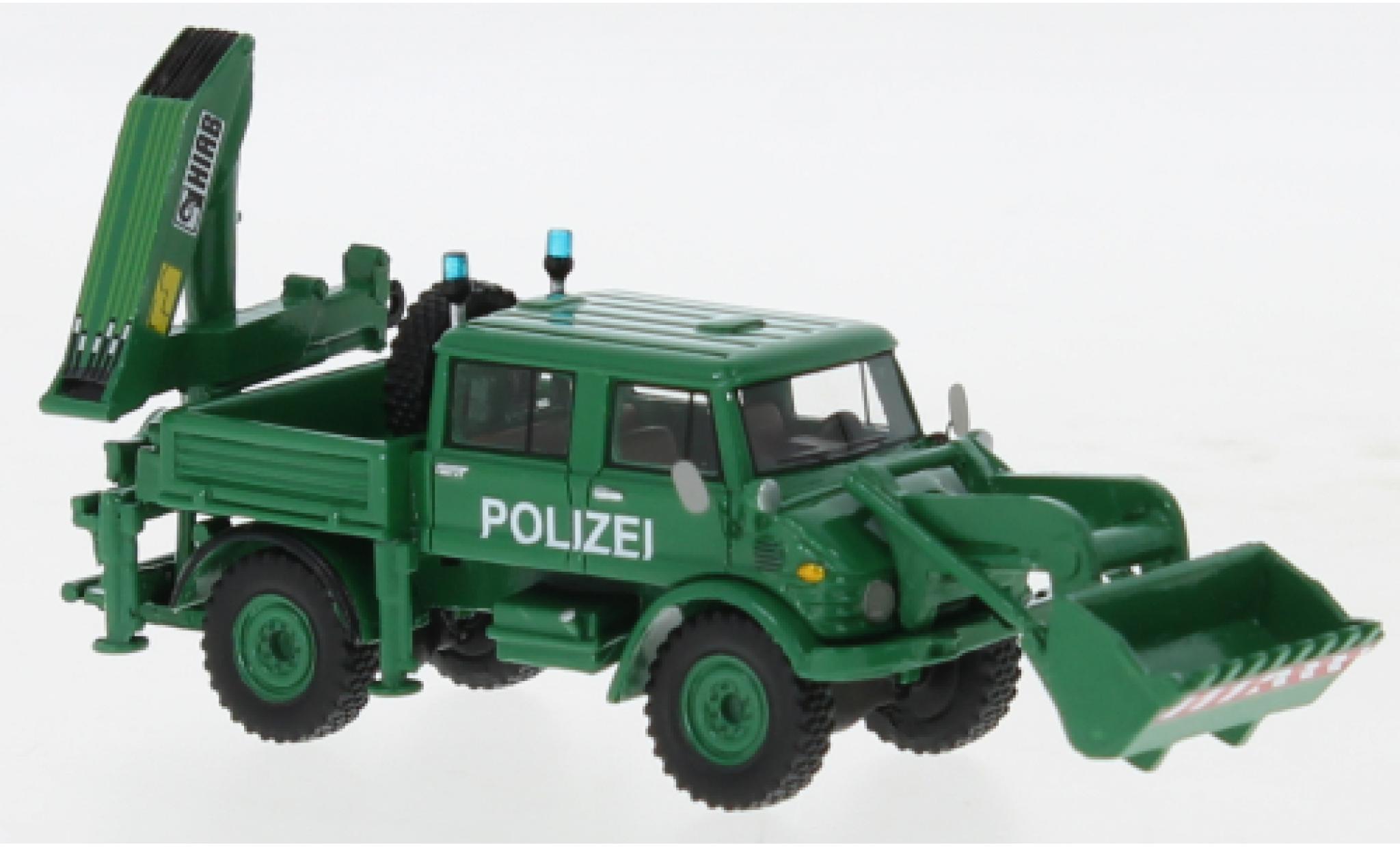Mercedes Unimog 1/87 BoS Models U416 DoKa politie 1977 modelauto