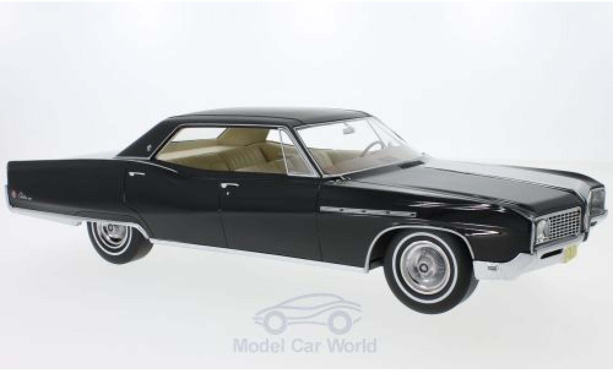 Buick Electra 1/18 BoS Models 225 4-Door Hardtop zwart 1968 ohne Vitrine modelauto