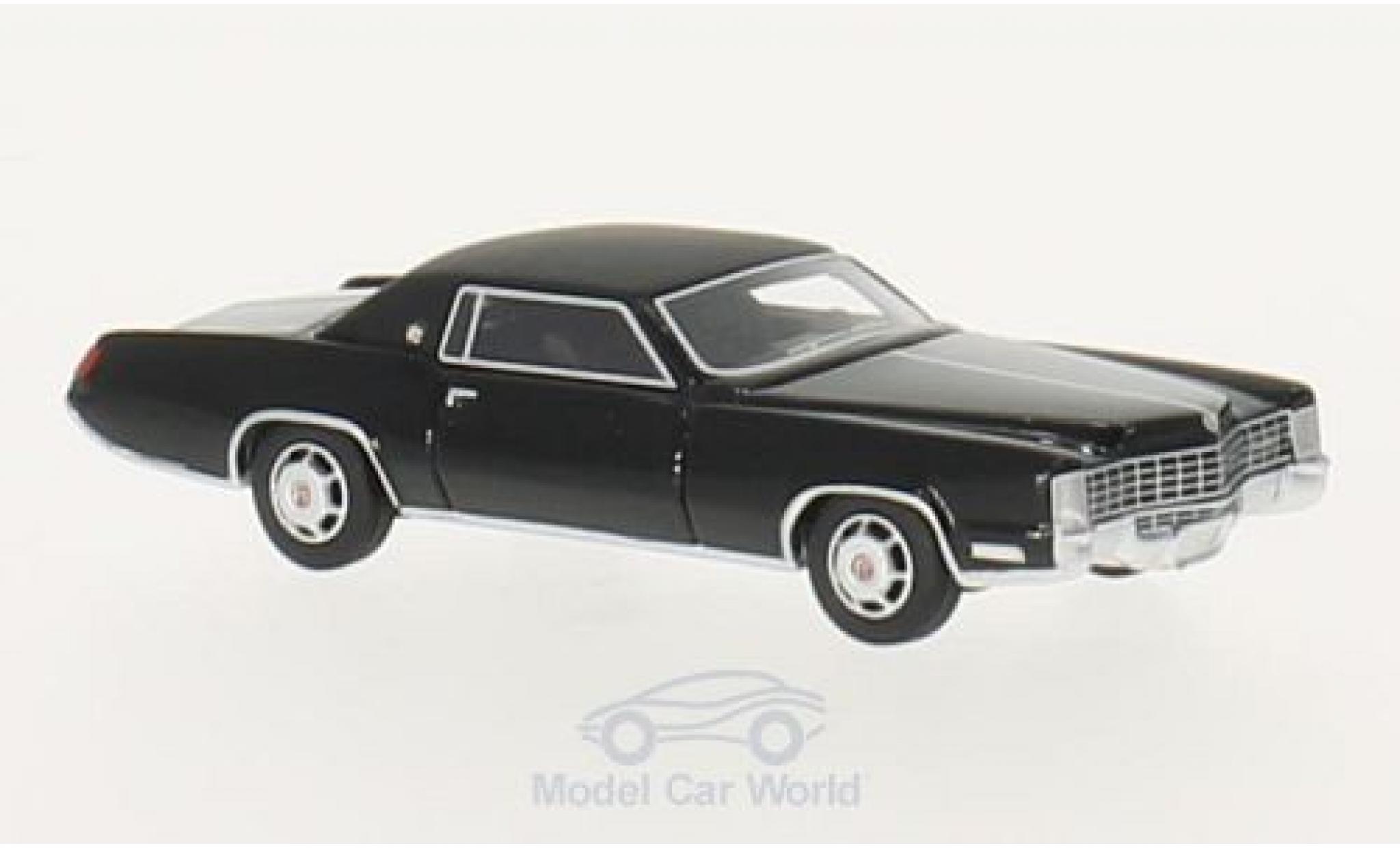 Cadillac Eldorado 1/87 BoS Models zwart/matt-zwart 1968 modelauto