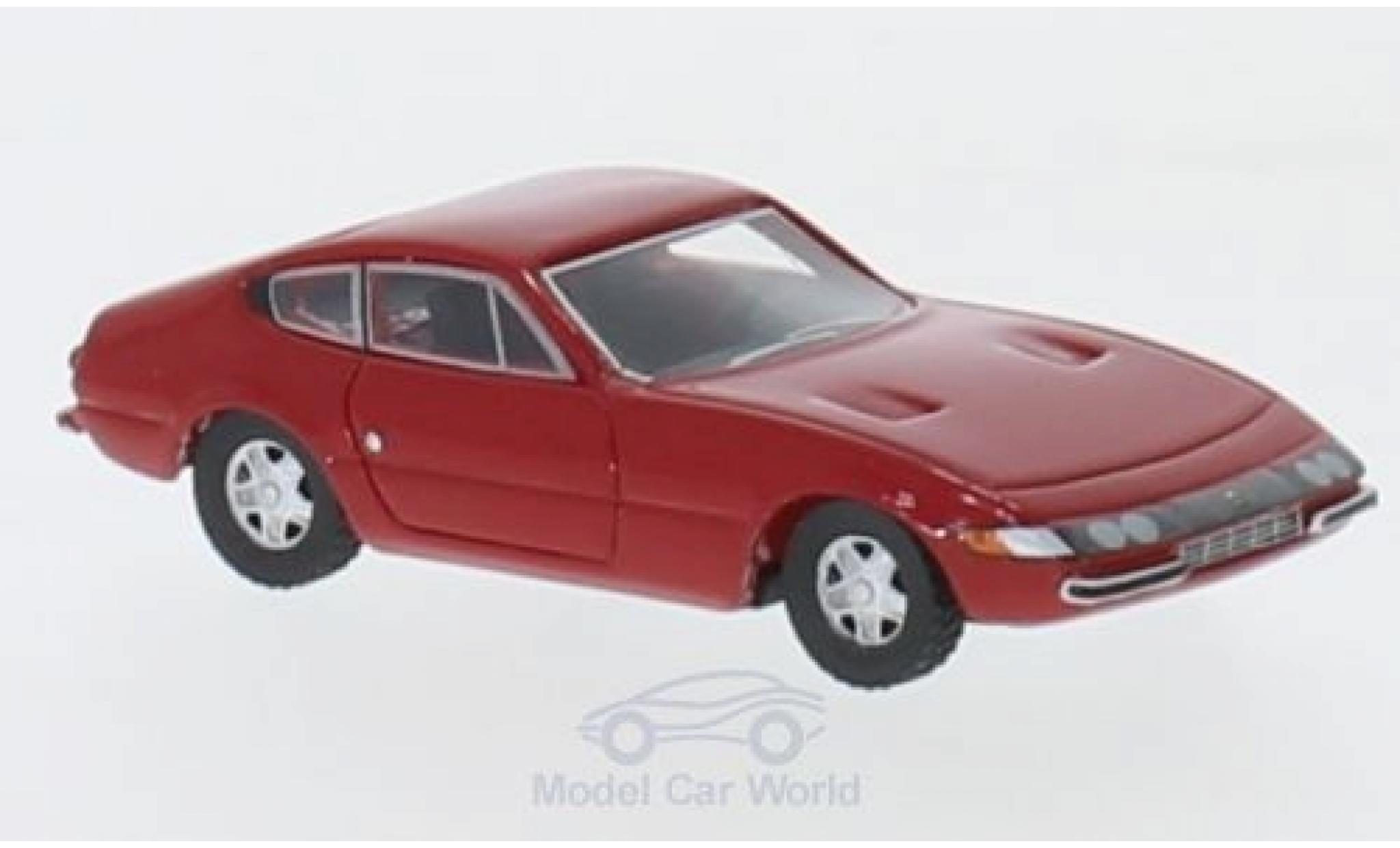 Ferrari 365 1/87 BoS Models GTB/4 rood 1969 modelauto