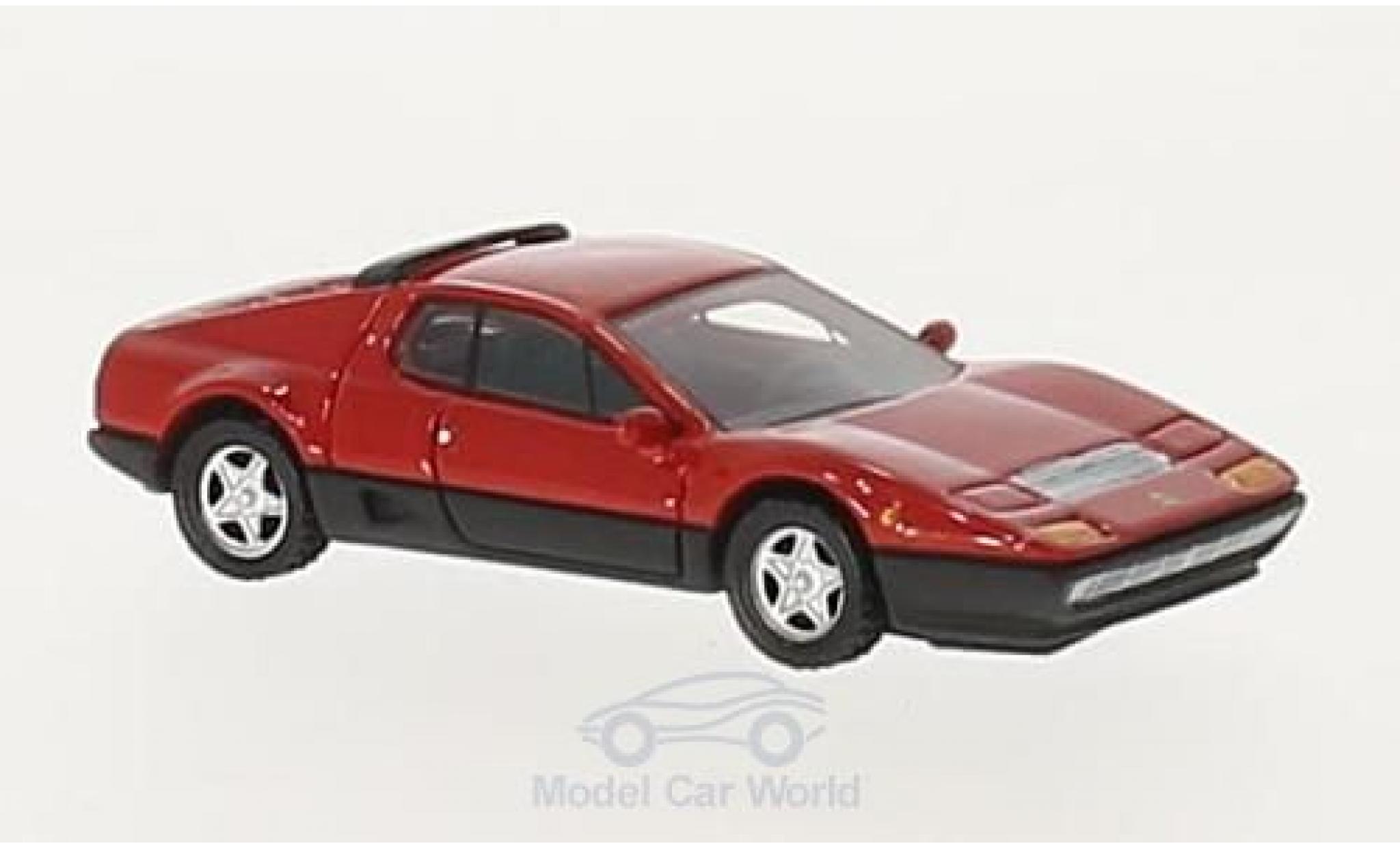 Ferrari 512 1/87 BoS Models BB rood 1976 modelauto
