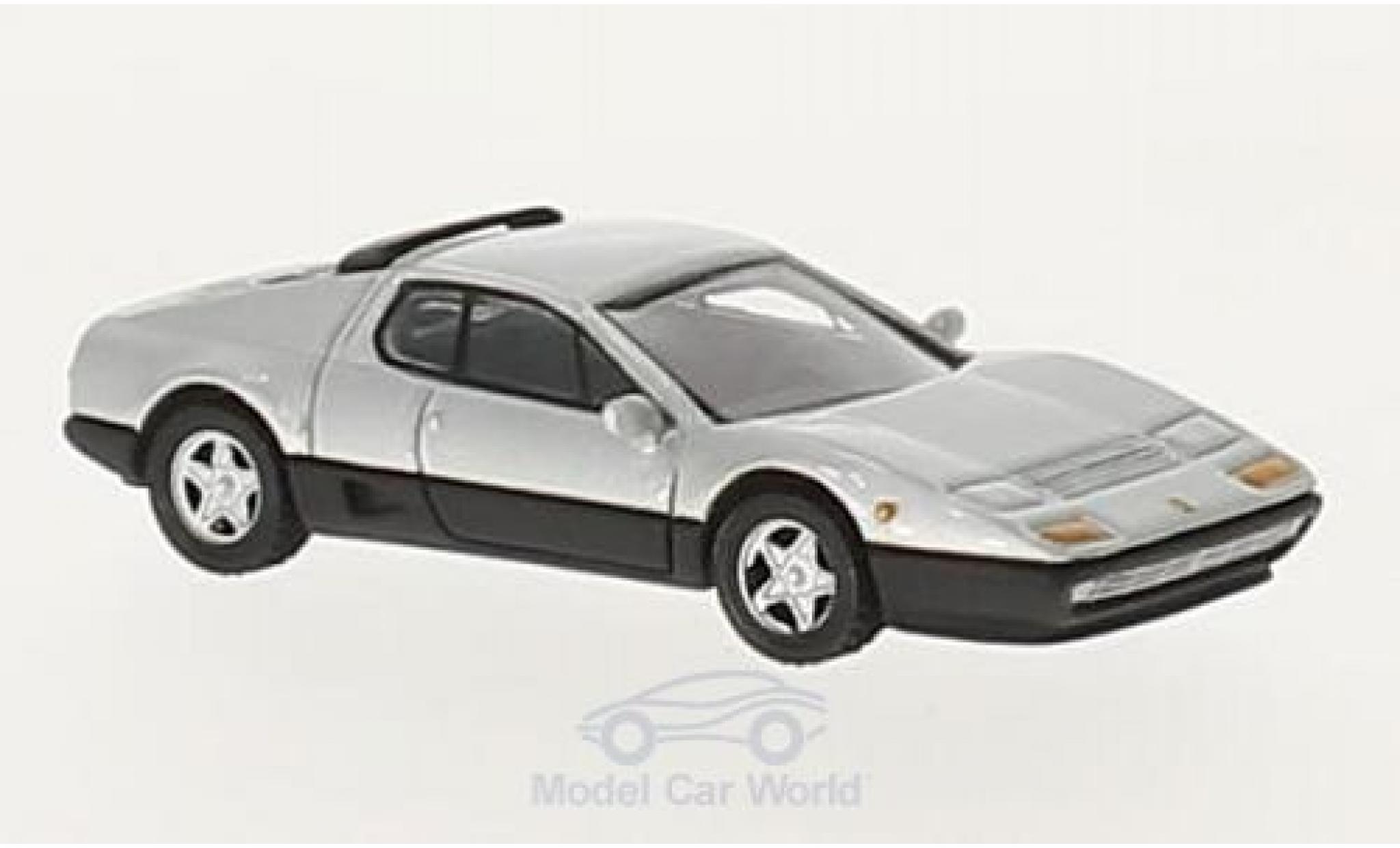 Ferrari 512 1/87 BoS Models BB grijs 1976 modelauto