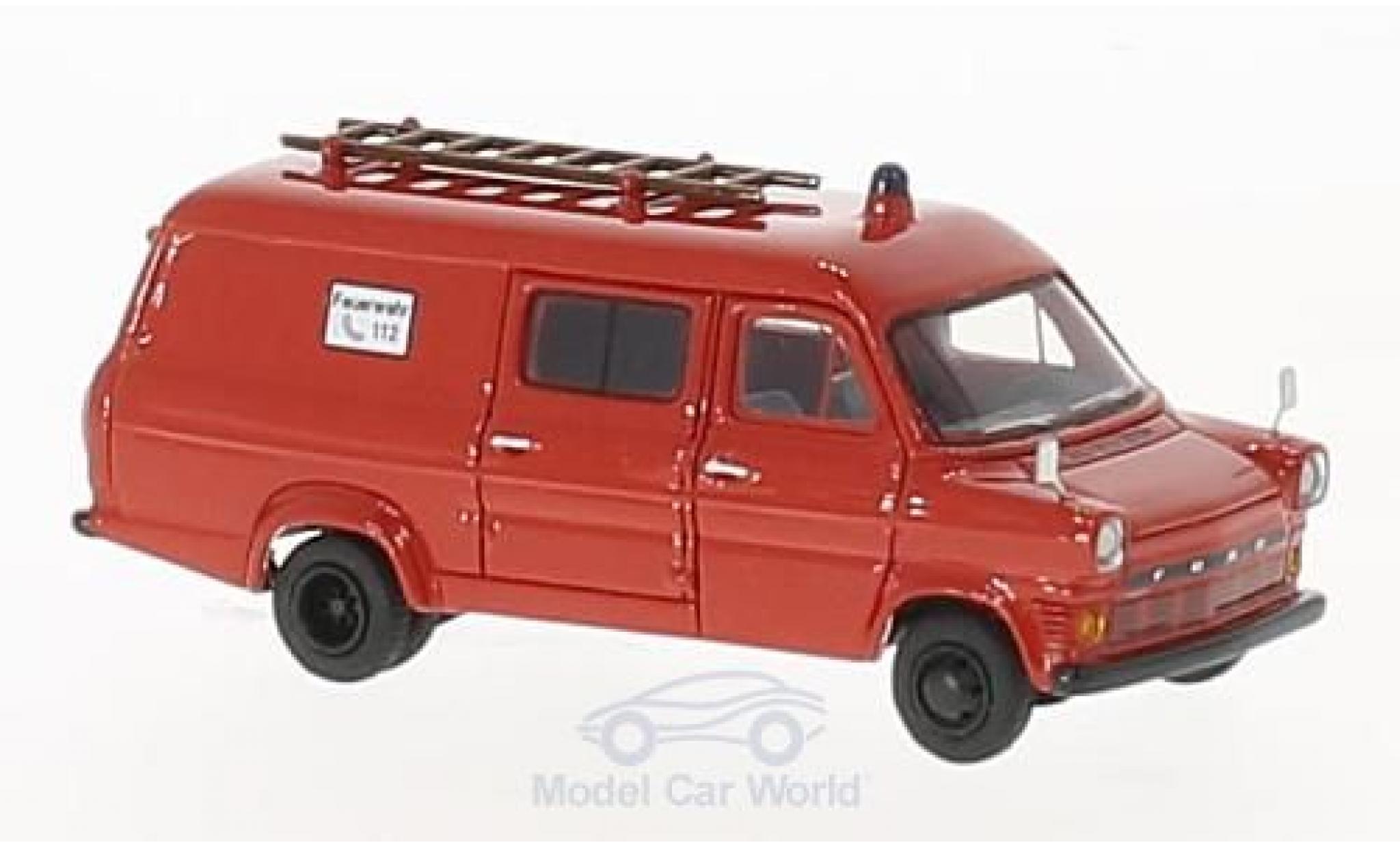 Ford Transit 1/87 BoS Models Mk. I Brandweer 1965 modelauto