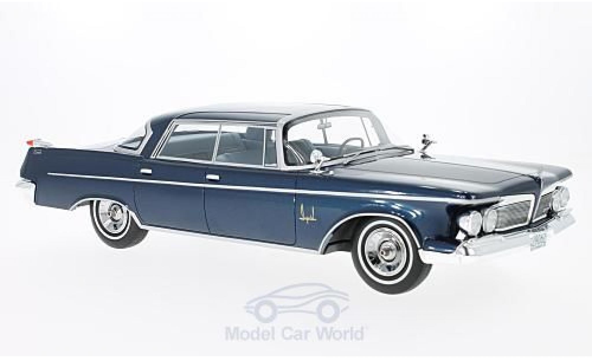 Imperial Crown Southampton 1/18 BoS Models 4-Door metallic blauw 1962 modelauto