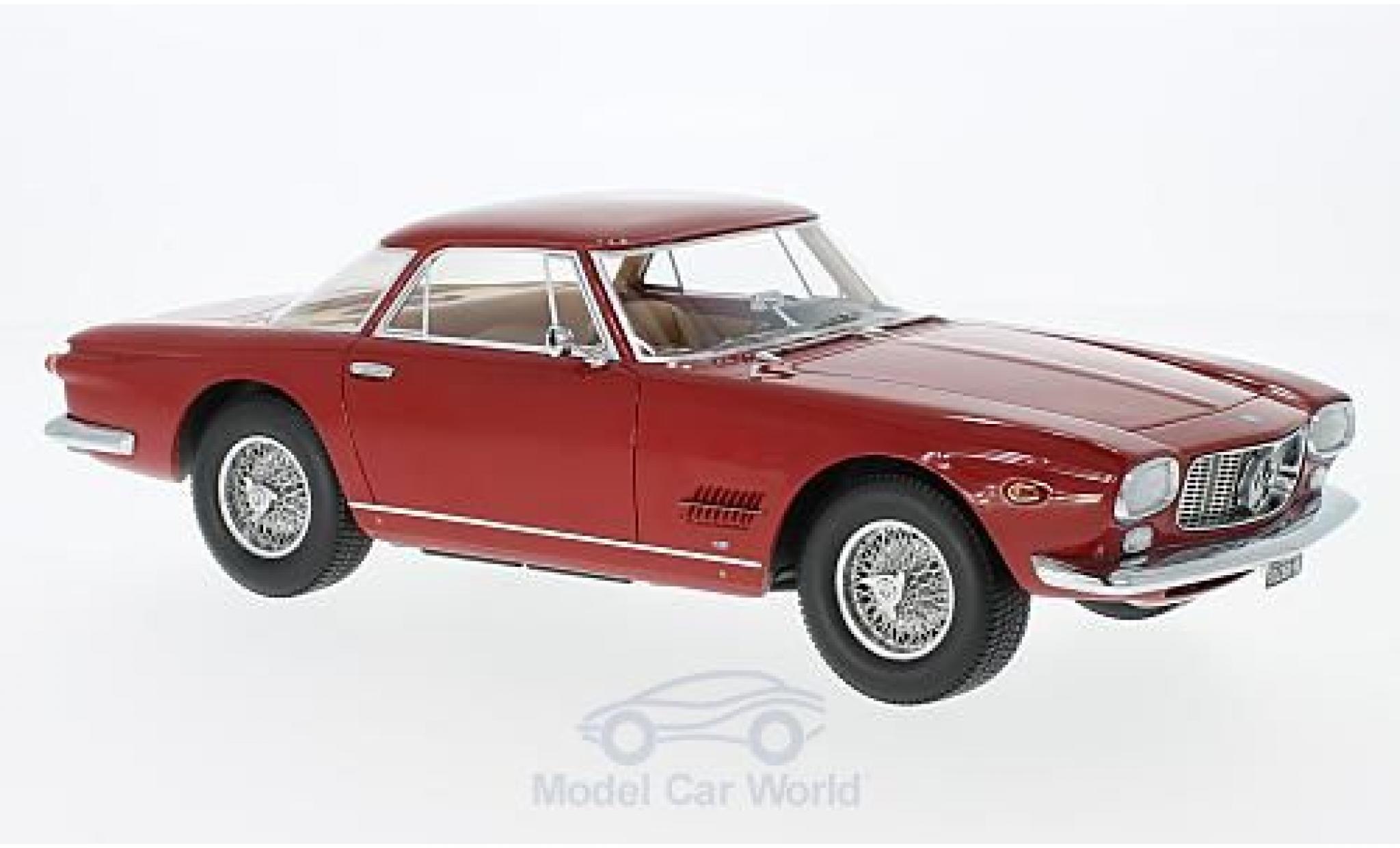 Maserati 5000 GT 1/18 BoS Models Allemano rood 1960 modelauto