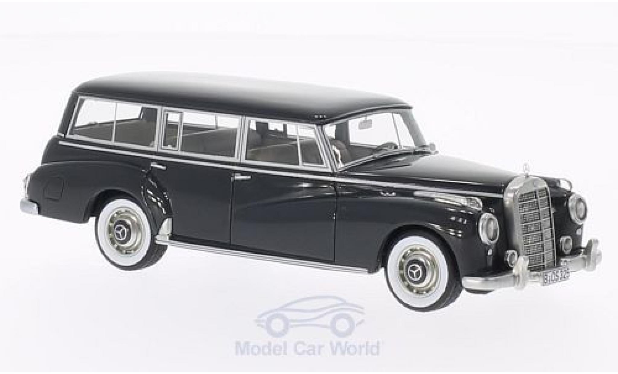 Mercedes 300 S 1/43 BoS Models C (W186) Binz grijs 1956 modelauto