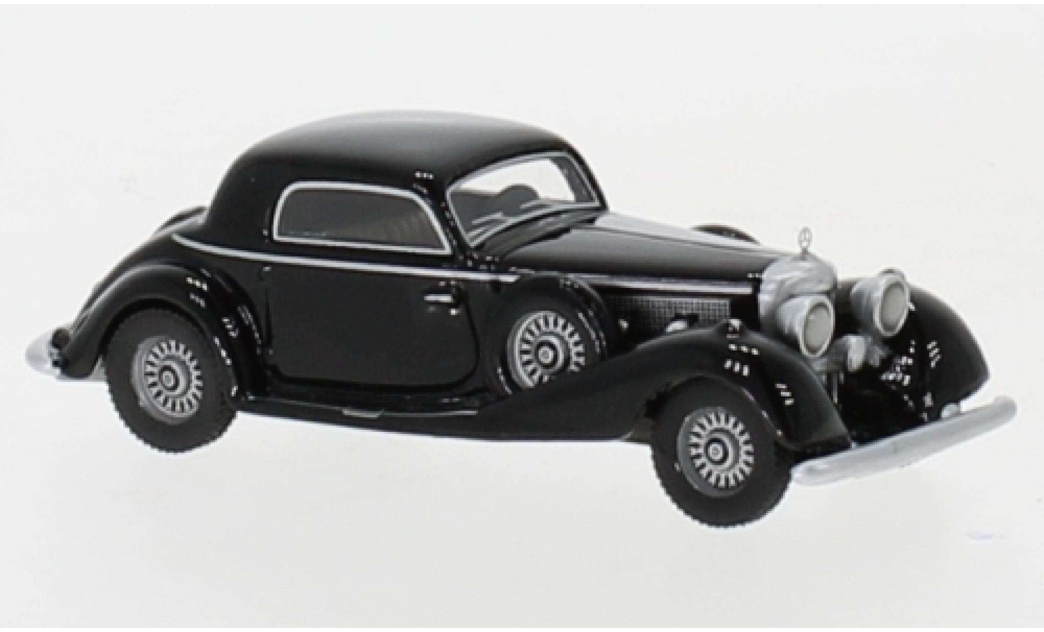 Mercedes 540 1/87 BoS Models K Sportcoup&eacute; zwart 1936 modelauto