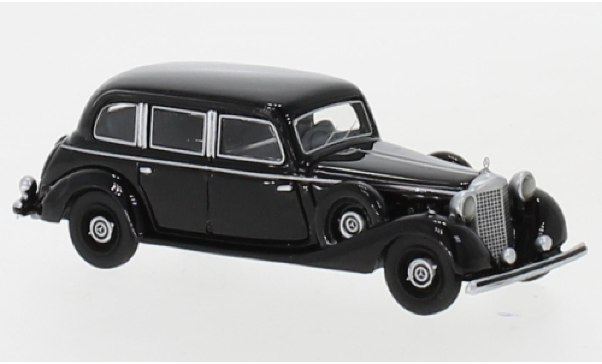 Mercedes 770 1/87 BoS Models (W150) Sedan zwart 1940 modelauto