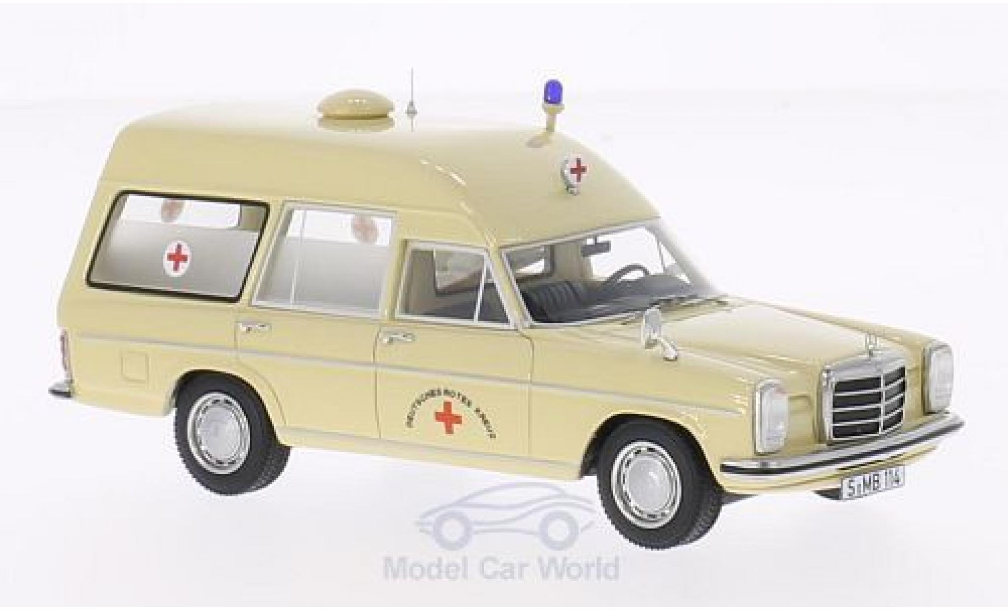 Mercedes /8 1/43 BoS Models (W114) Binz DRK - Deutsches Rotes Kreuz lusiv modelauto