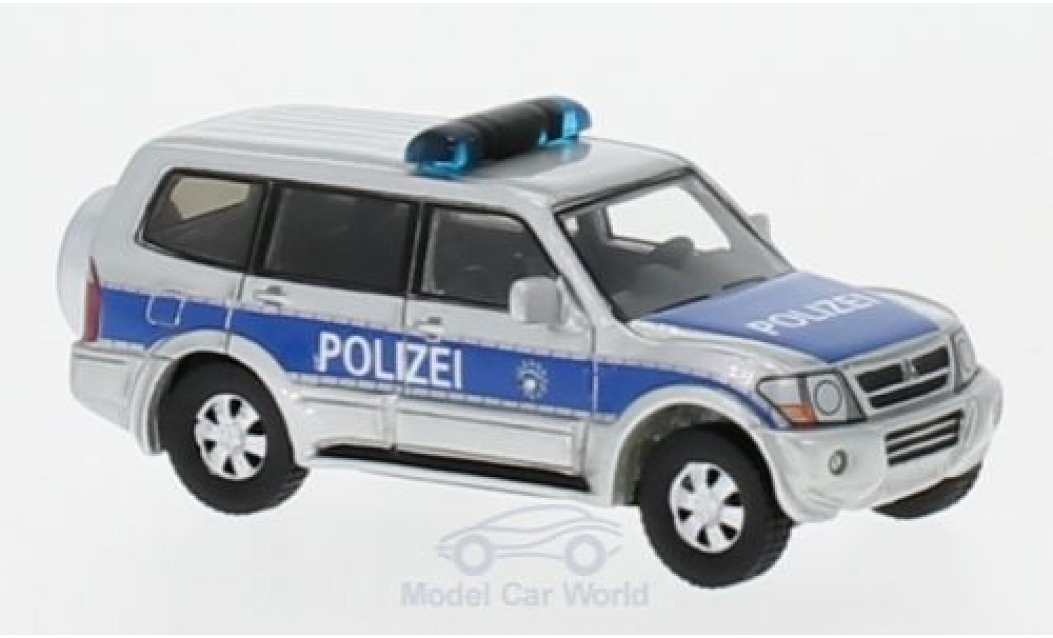 Mitsubishi Pajero 1/87 BoS Models Politie 2003 modelauto