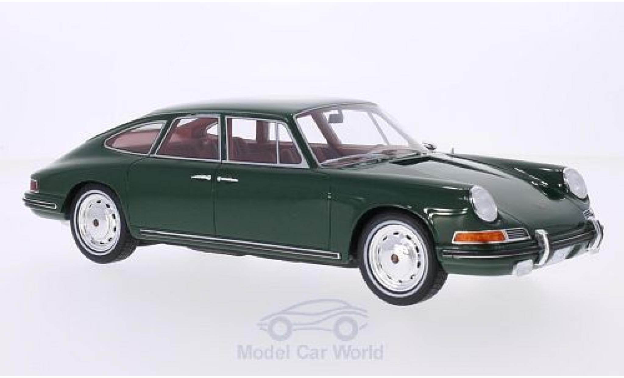 Porsche 911 SC 1/18 BoS Models S Troutman & Barnes metallic groen 1967 modelauto