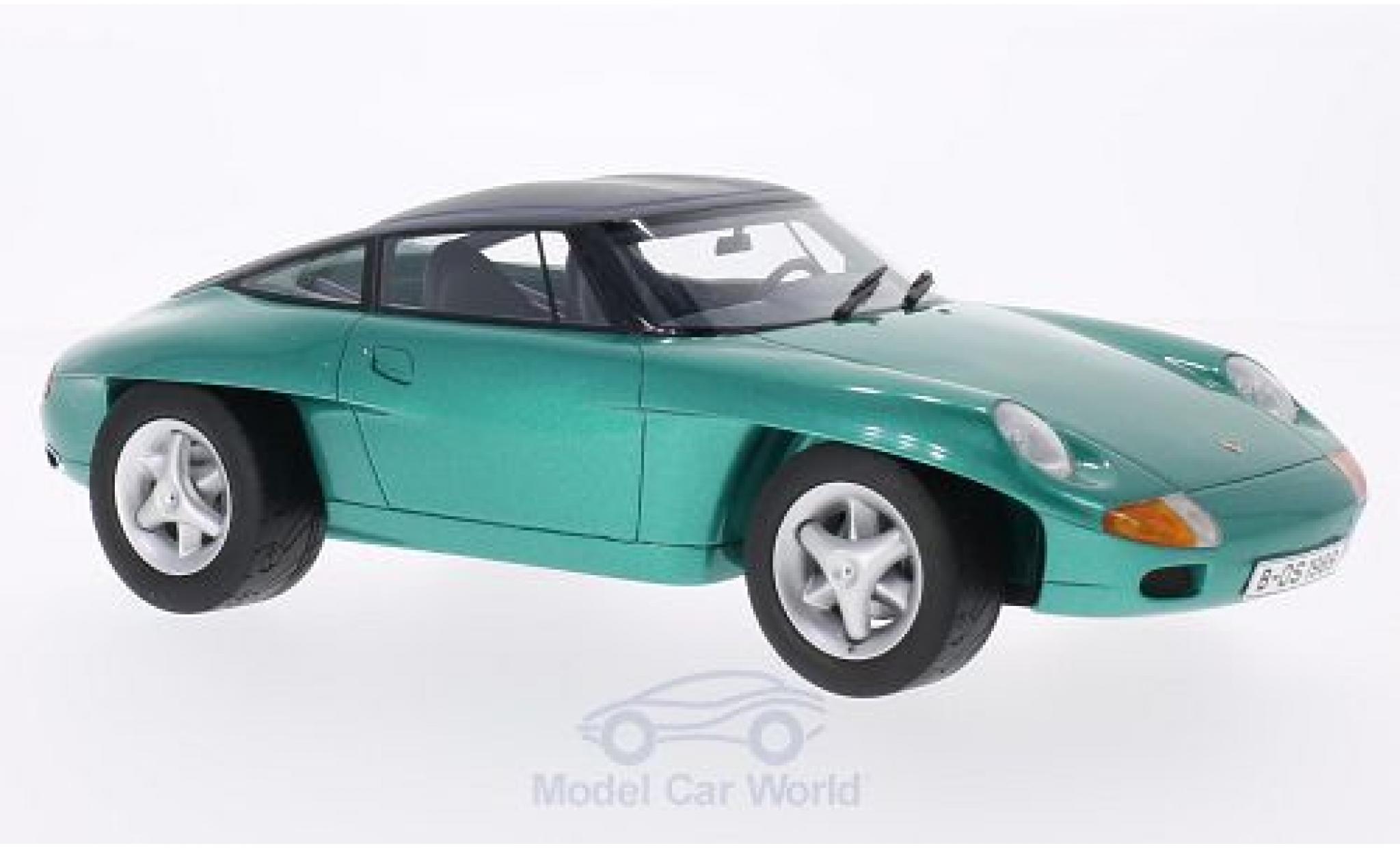 Porsche Panamericana 1/18 BoS Models Concept metallic groen 1989 ohne Vitrine modelauto