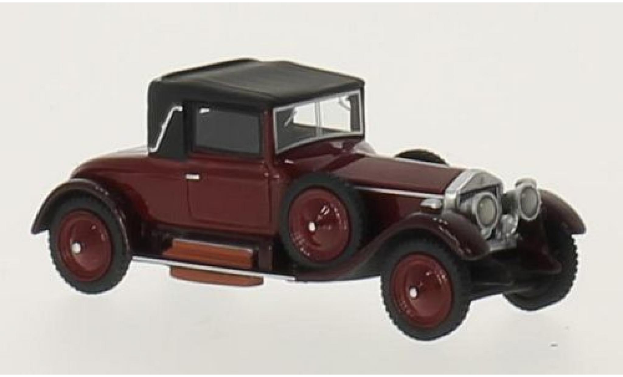 Rolls Royce Silver Ghost 1/87 BoS Models Doctors Coupe rood/zwart RHD 1920 modelauto