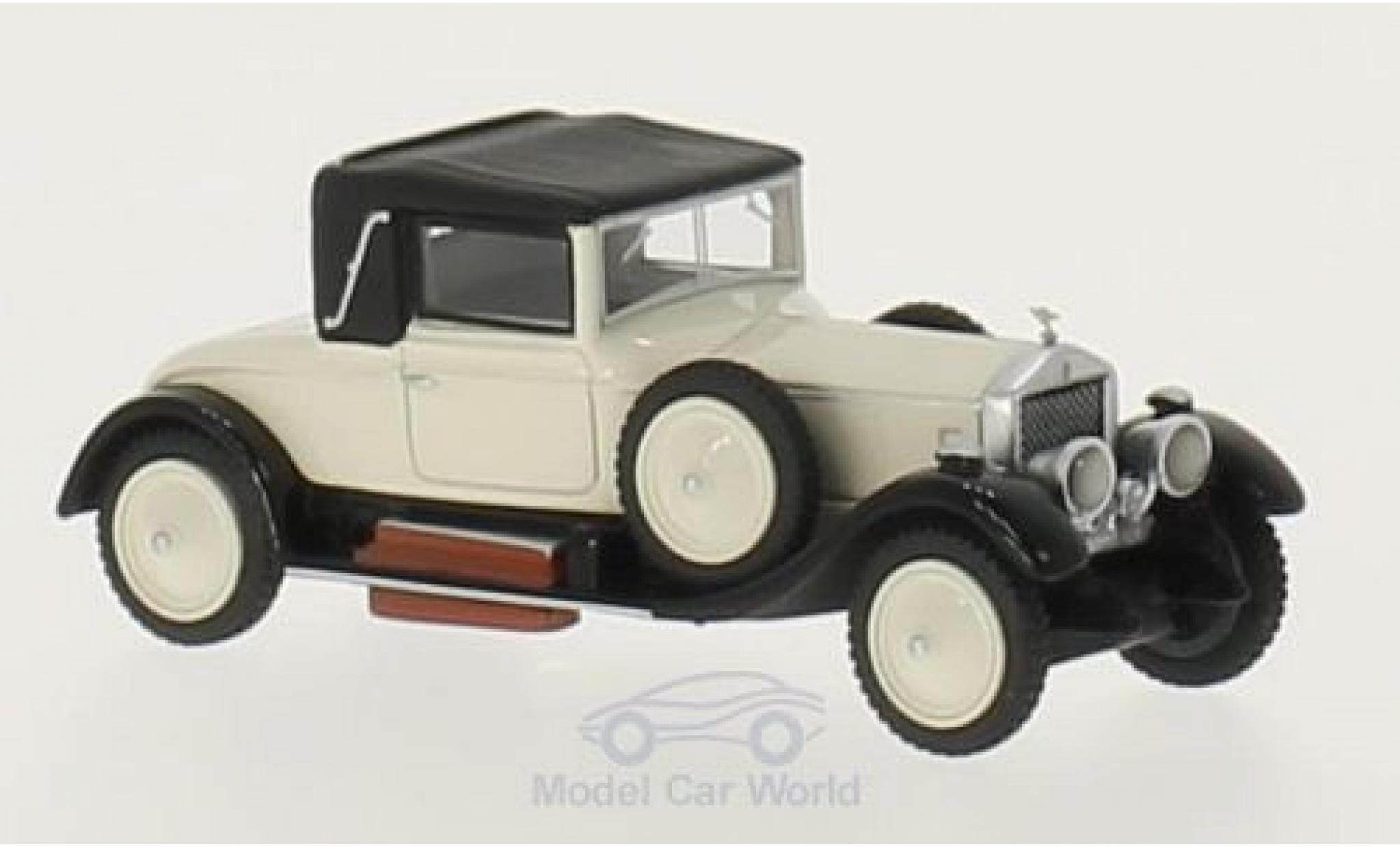 Rolls Royce Silver Ghost 1/87 BoS Models Doctors Coupe beige/zwart RHD 1920 modelauto