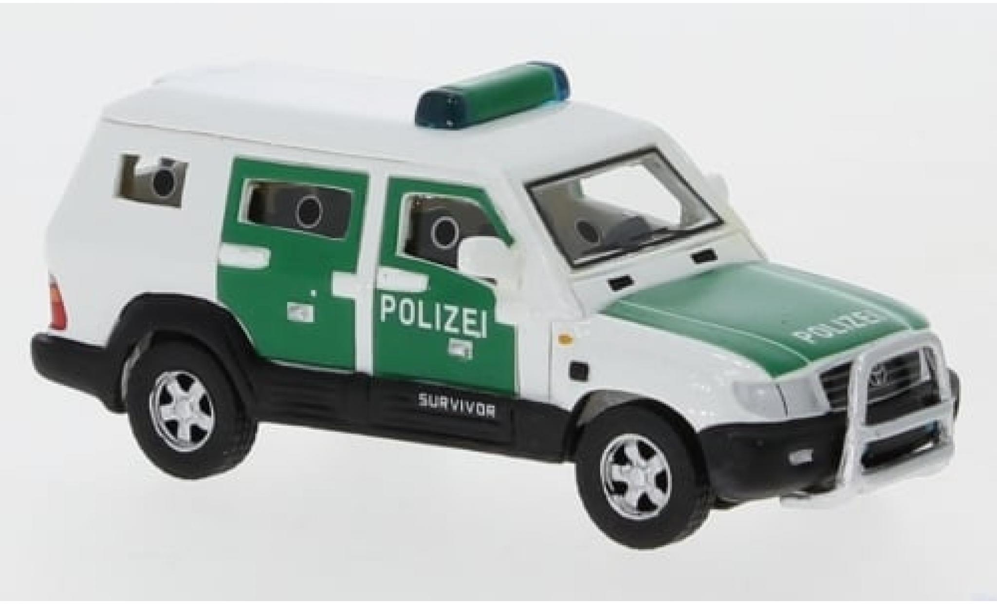 Toyota Land Cruiser 1/87 BoS Models Survivor Politie 2004 1:87 modelauto