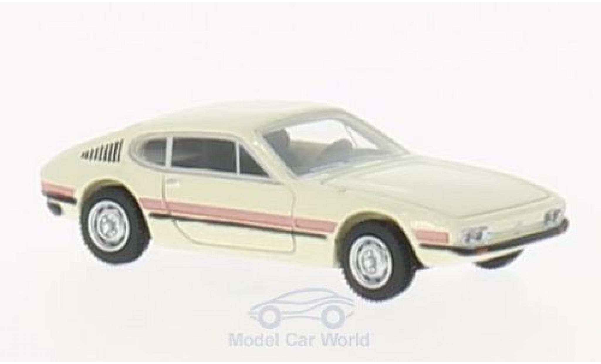 Volkswagen SP2 1/87 BoS Models beige/Dekor 1972 modelauto