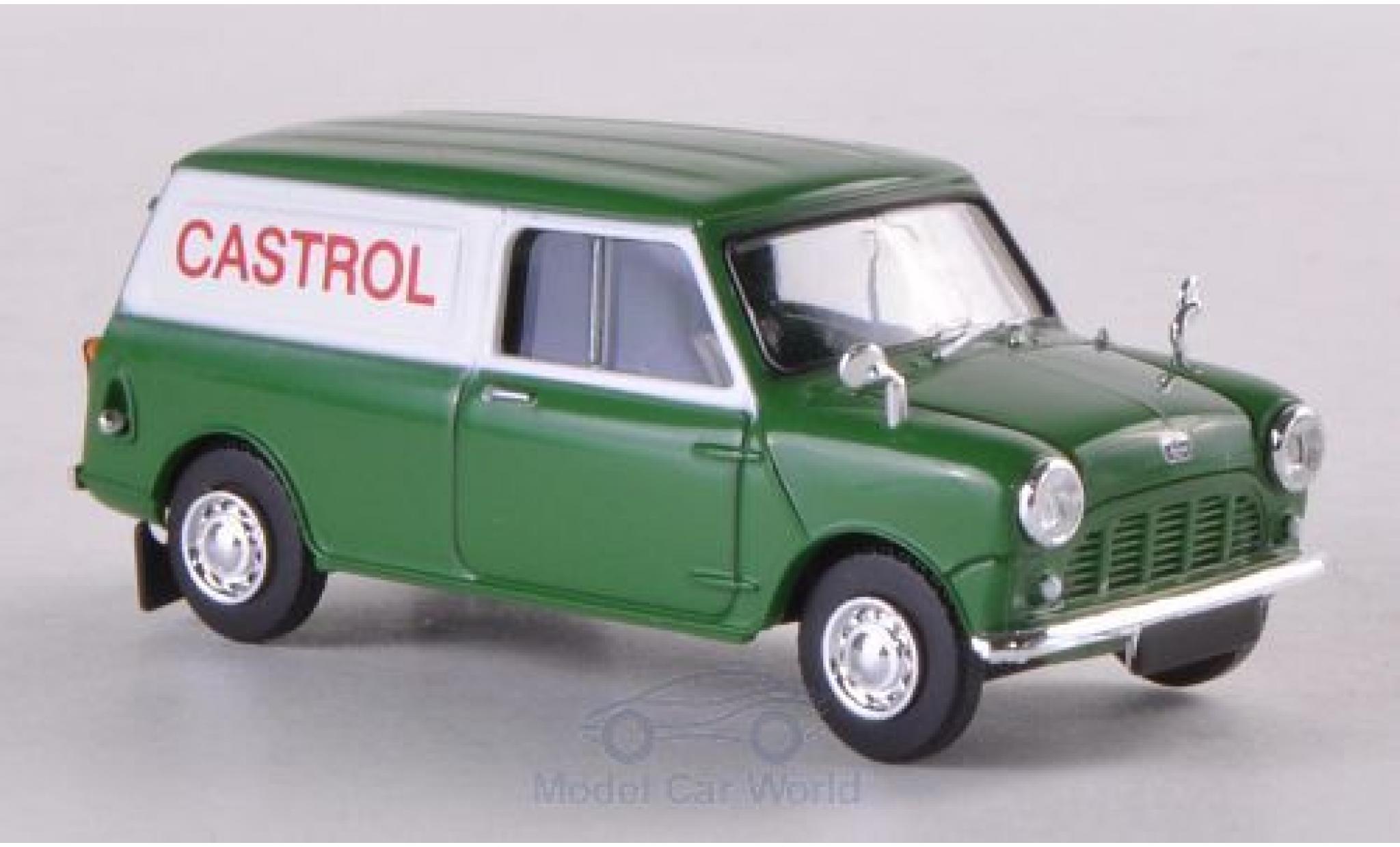 Austin Mini Van 1/87 Brekina Castrol modelauto