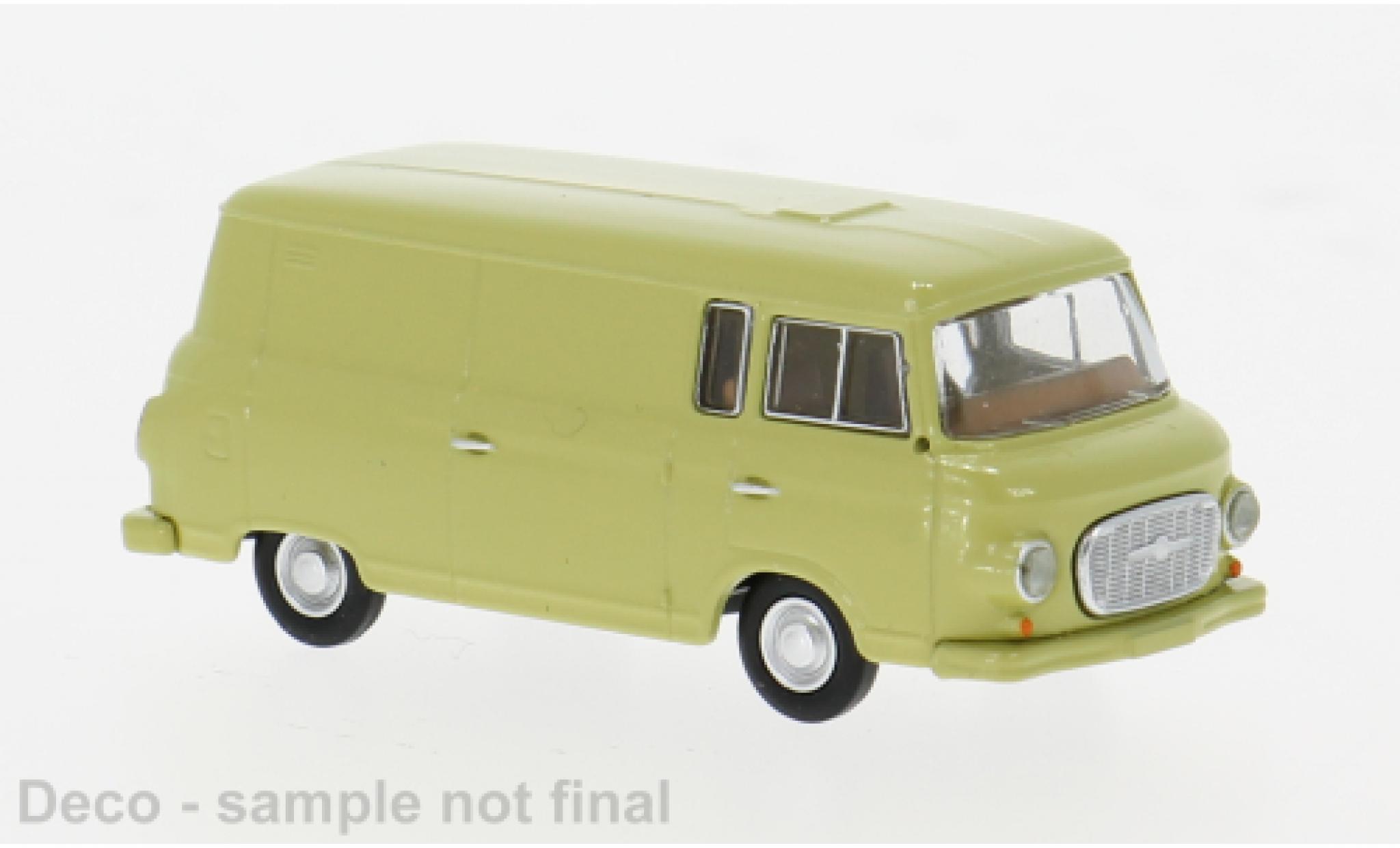 Barkas B 1000 1/87 Brekina Kasten beige 1962 1:87 modelauto