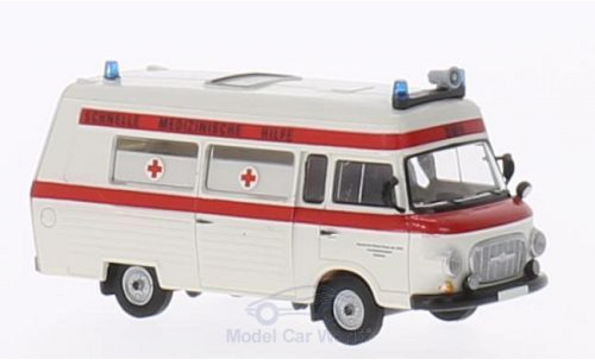 Barkas B 1000 1/87 Brekina SMH 3 DRK G&uuml;strow modelauto