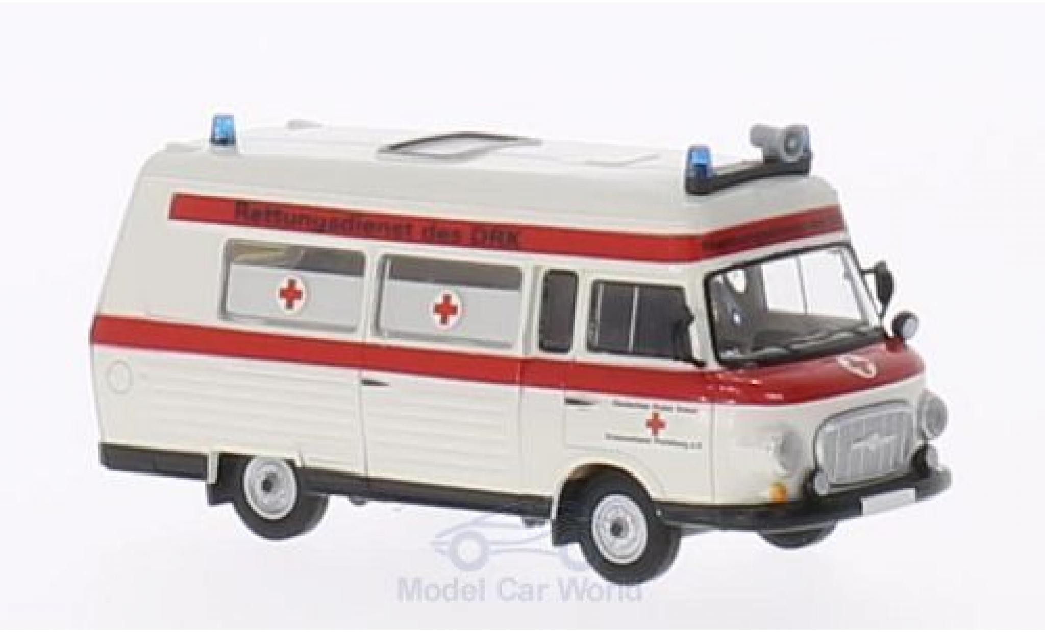 Barkas B 1000 1/87 Brekina SMH 3 DRK Perleberg modelauto
