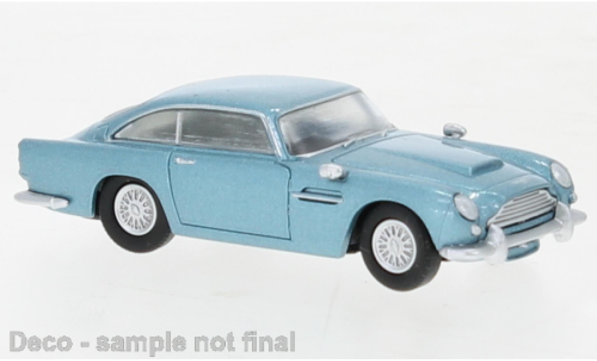 Aston Martin DB5 1/87 Brekina metallic blauw clair 1964 modelauto