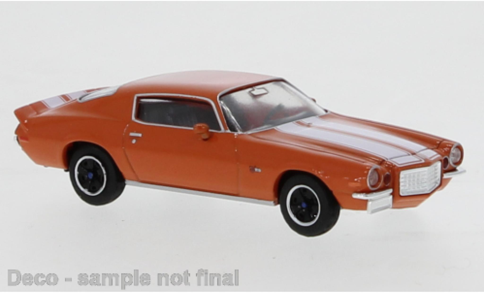 Chevrolet Camaro 1/87 Brekina Z 28 oranje/wit 1966 modelauto