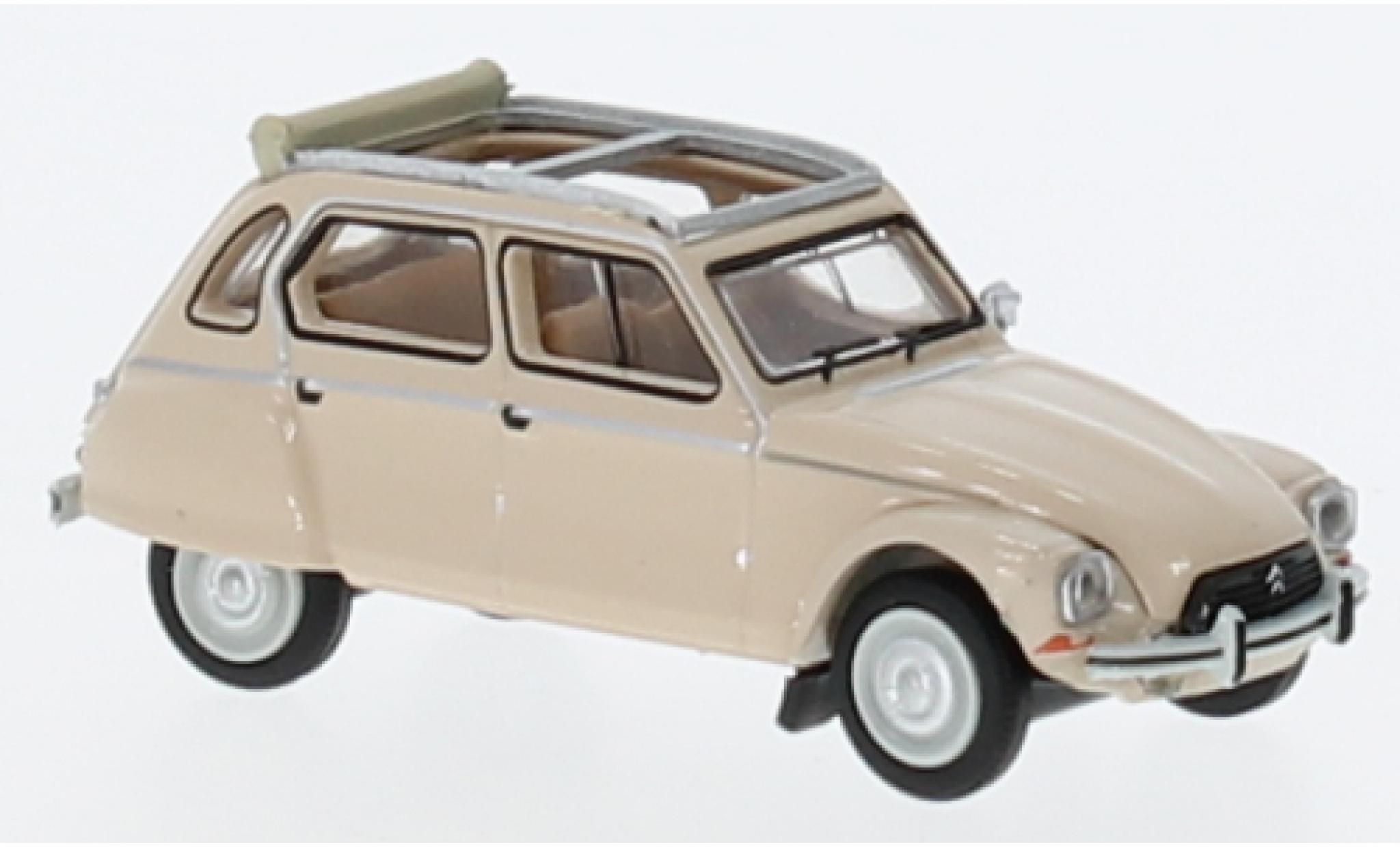 Citroen Dyane 1/87 Brekina beige 1976 modelauto