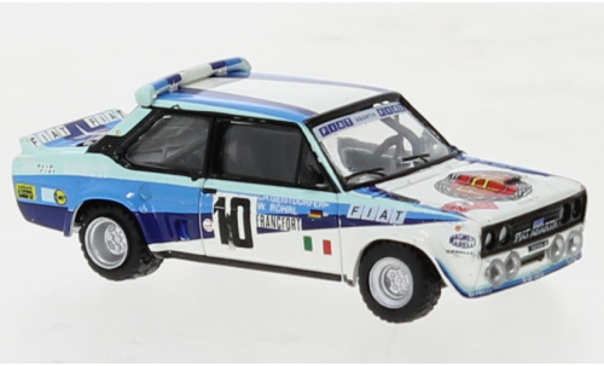 Fiat 131 1/87 Brekina Abarth No.10 Monte Carlo 1980 modelauto