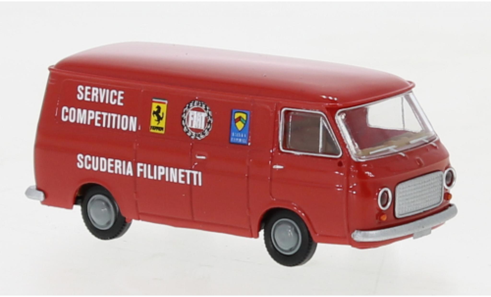 Fiat 238 1/87 Brekina bestelwagen Filipinetti Service 1966 modelauto