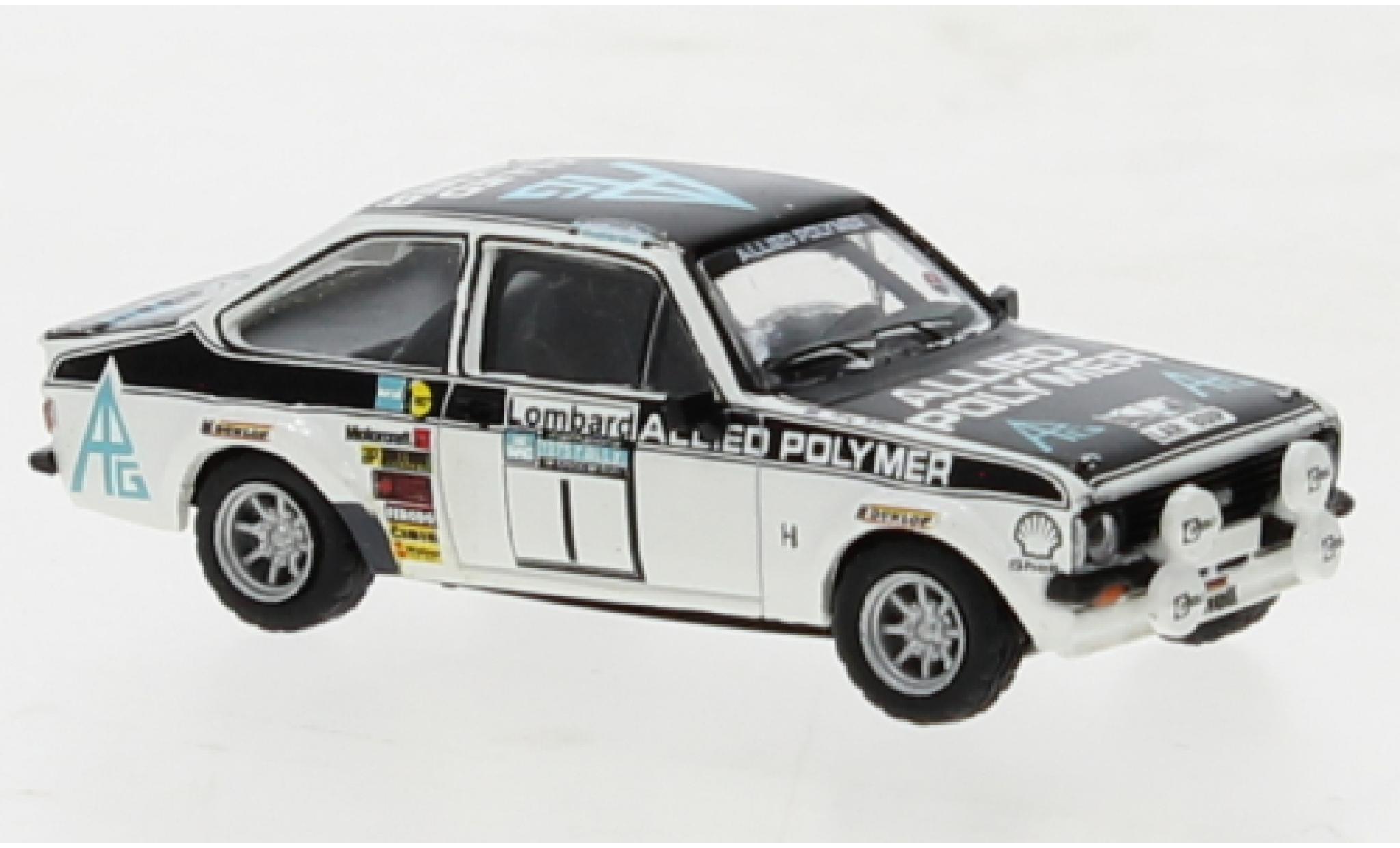 Ford Escort 1/87 Brekina RS 1800 No.1 Rallye RAC Lombard 1975 modelauto
