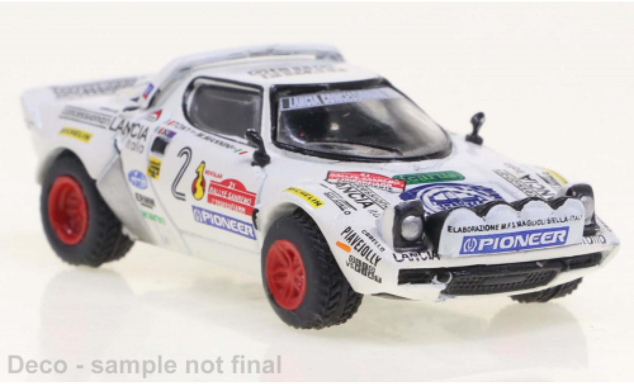 Lancia Stratos 1/87 Brekina HF No.2 Olio Fiat 1979 modelauto