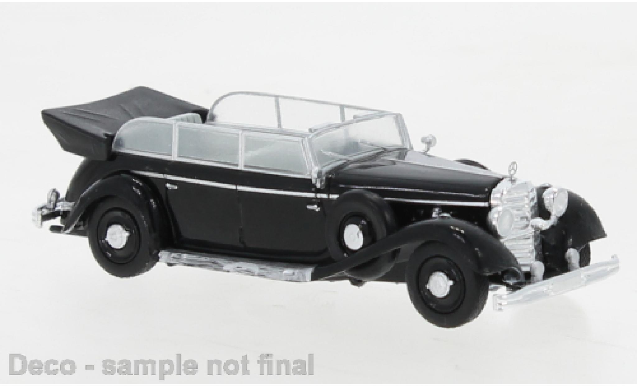 Mercedes 770 1/87 Brekina K zwart 1938 modelauto