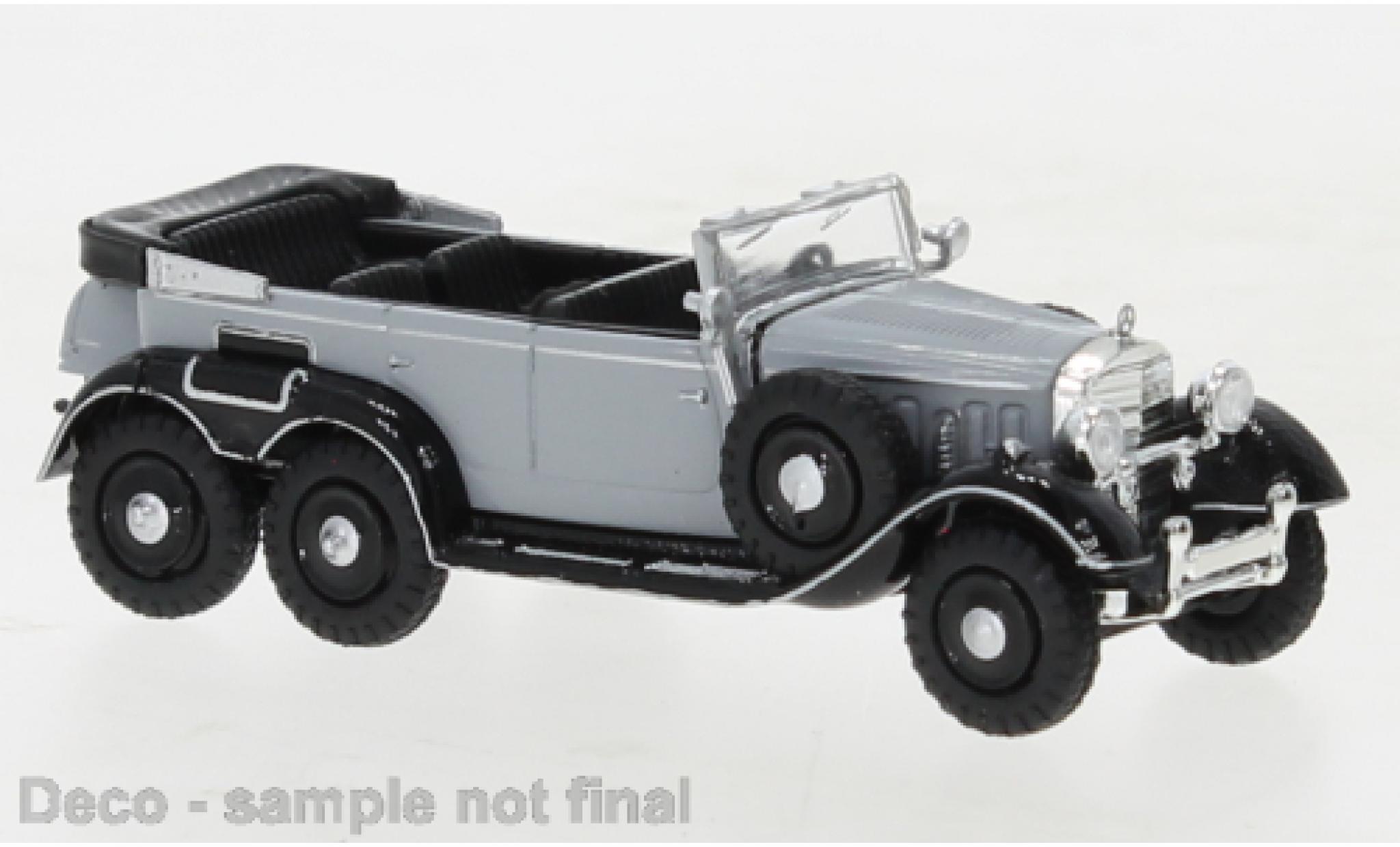 Mercedes G4 1/87 Brekina grijs 1938 modelauto