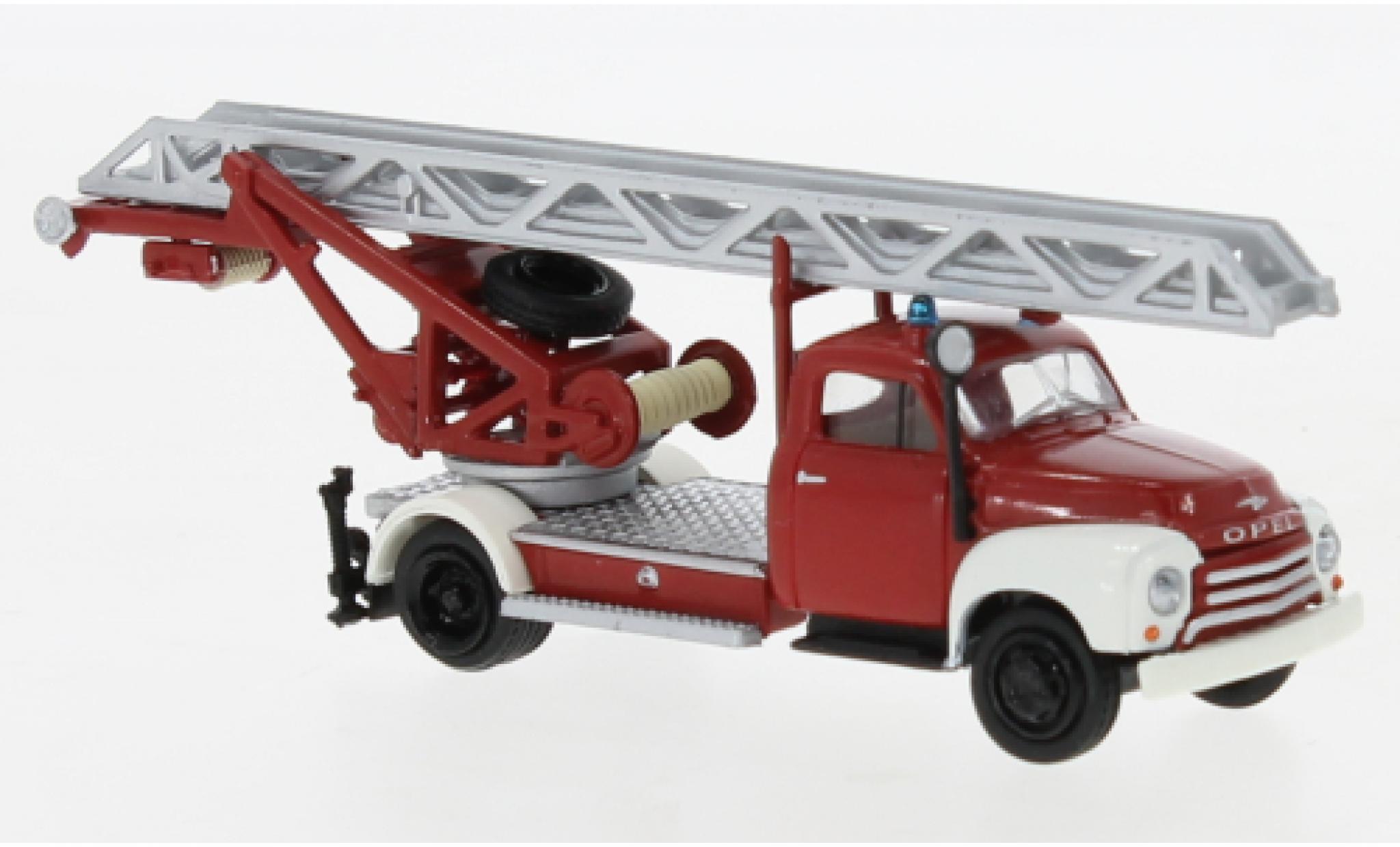 Opel Blitz 1/87 Brekina DL 18 rood/wit 1952 modelauto
