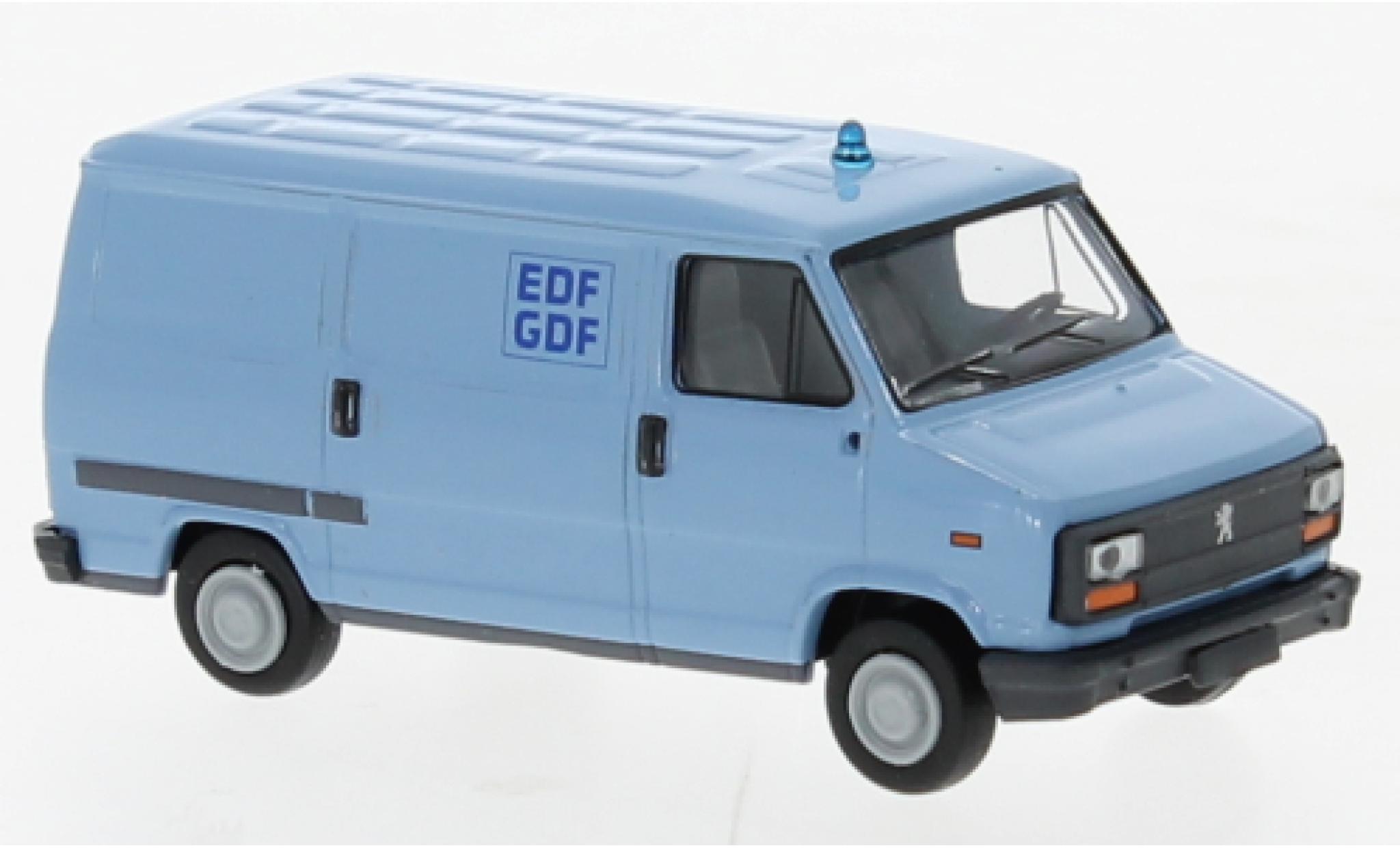 Peugeot J5 1/87 Brekina bestelwagen EDF 1982 modelauto