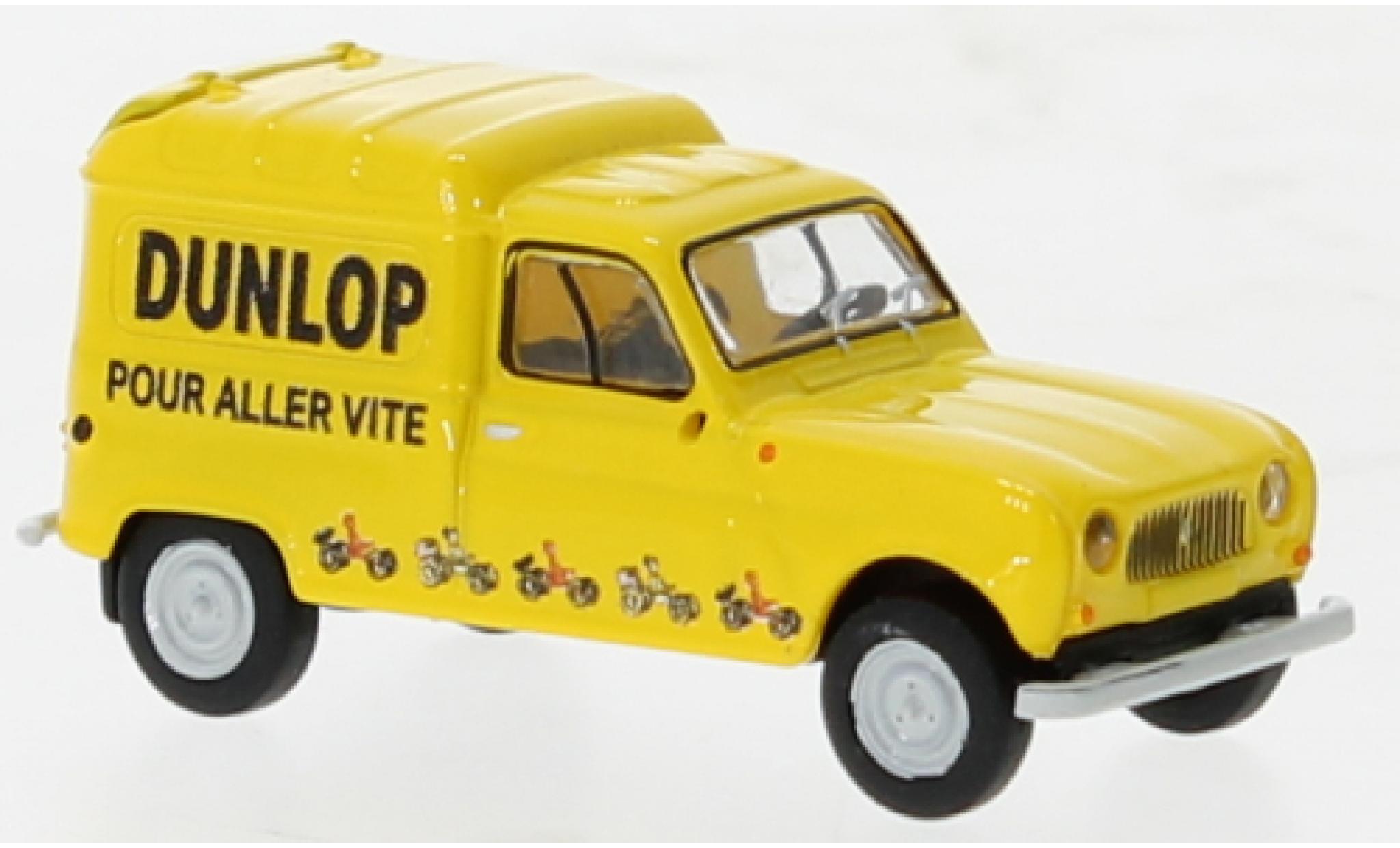 Renault 4 1/87 Brekina R Bestelbusje Dunlop 1960 modelauto