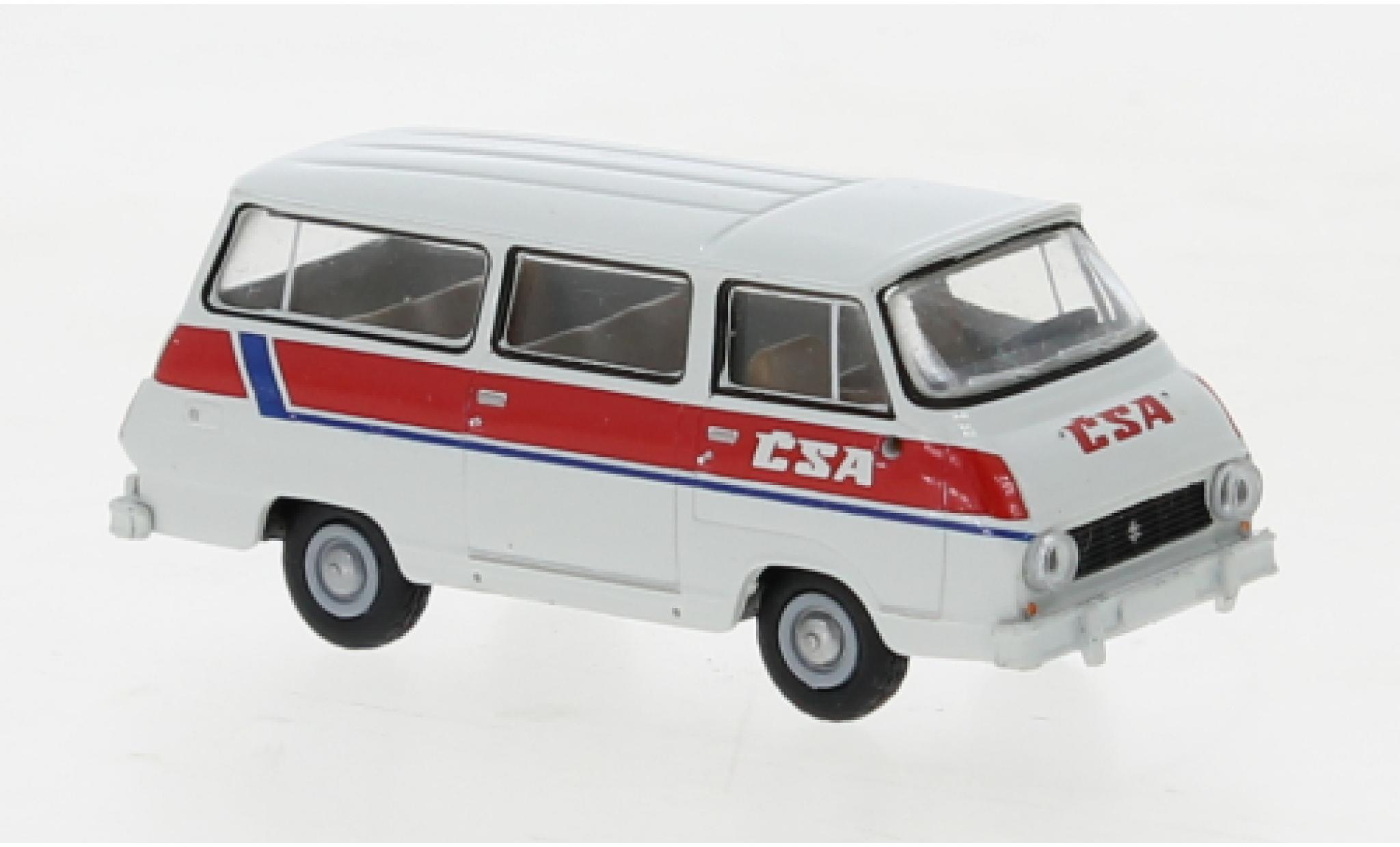 Skoda 1203 1/87 Brekina bus CSA 1969 modelauto
