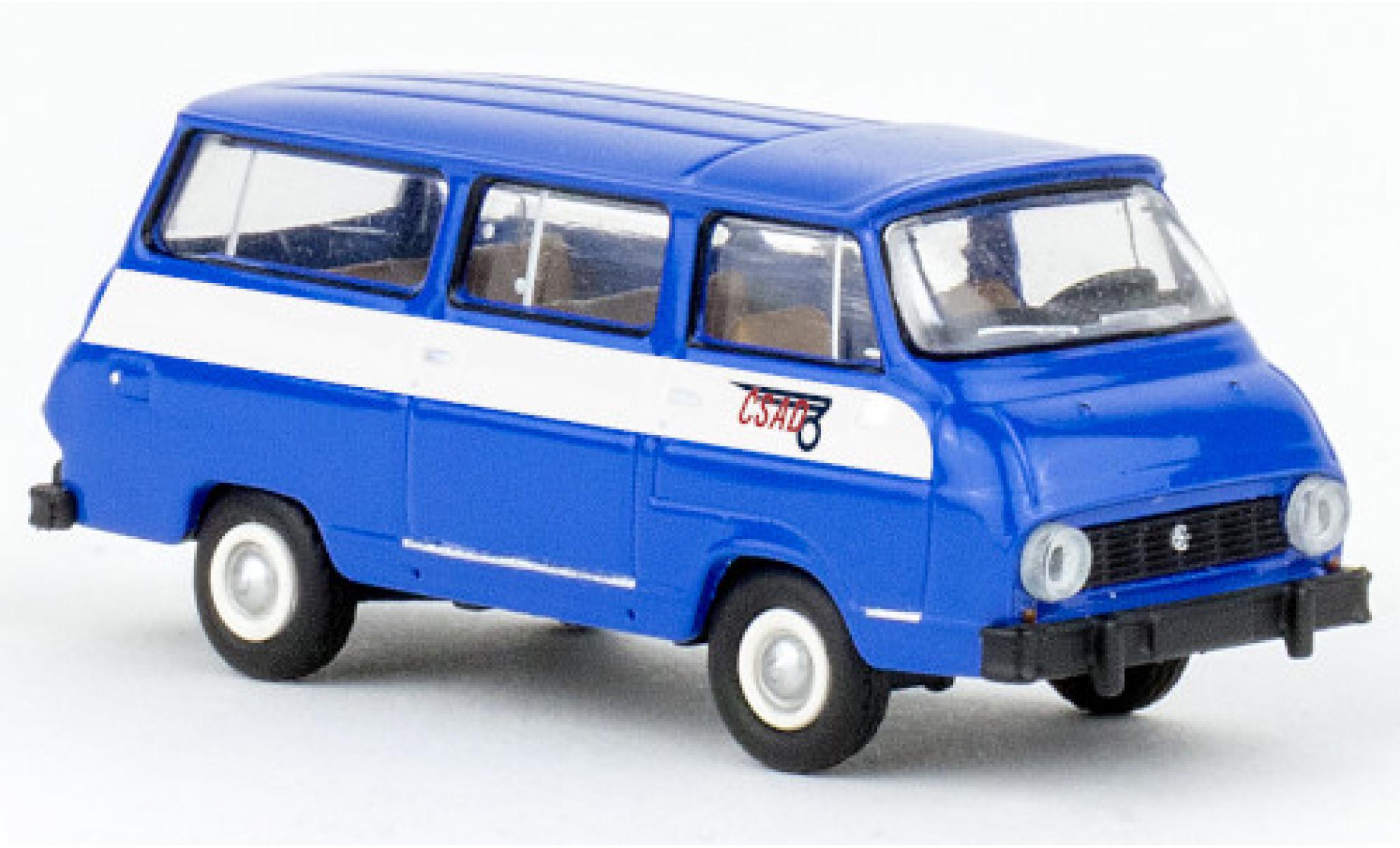 Skoda 1203 1/87 Brekina bus CSAD 1969 modelauto
