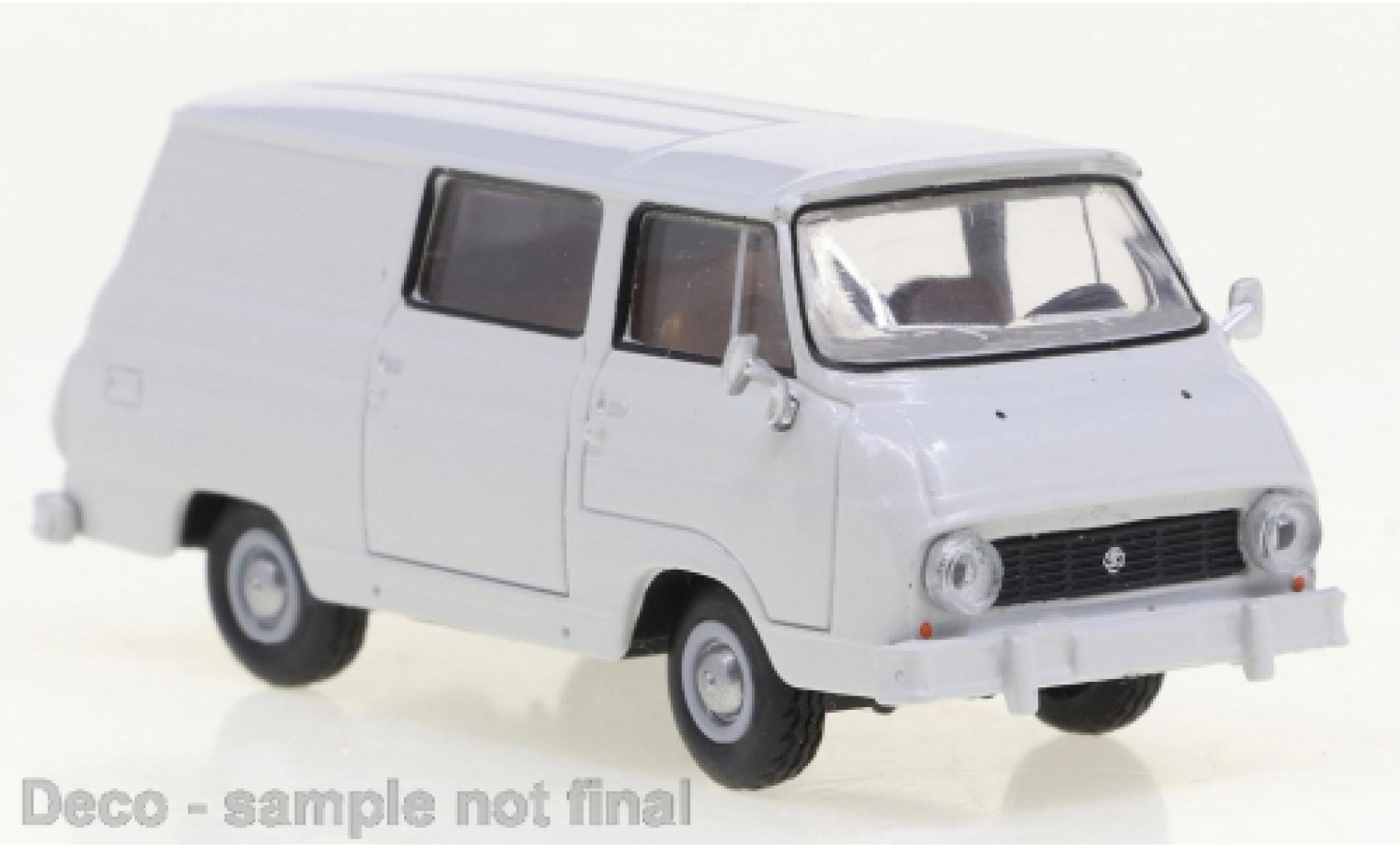 Skoda 1203 1/87 Brekina Halbbus grijs 1969 modelauto