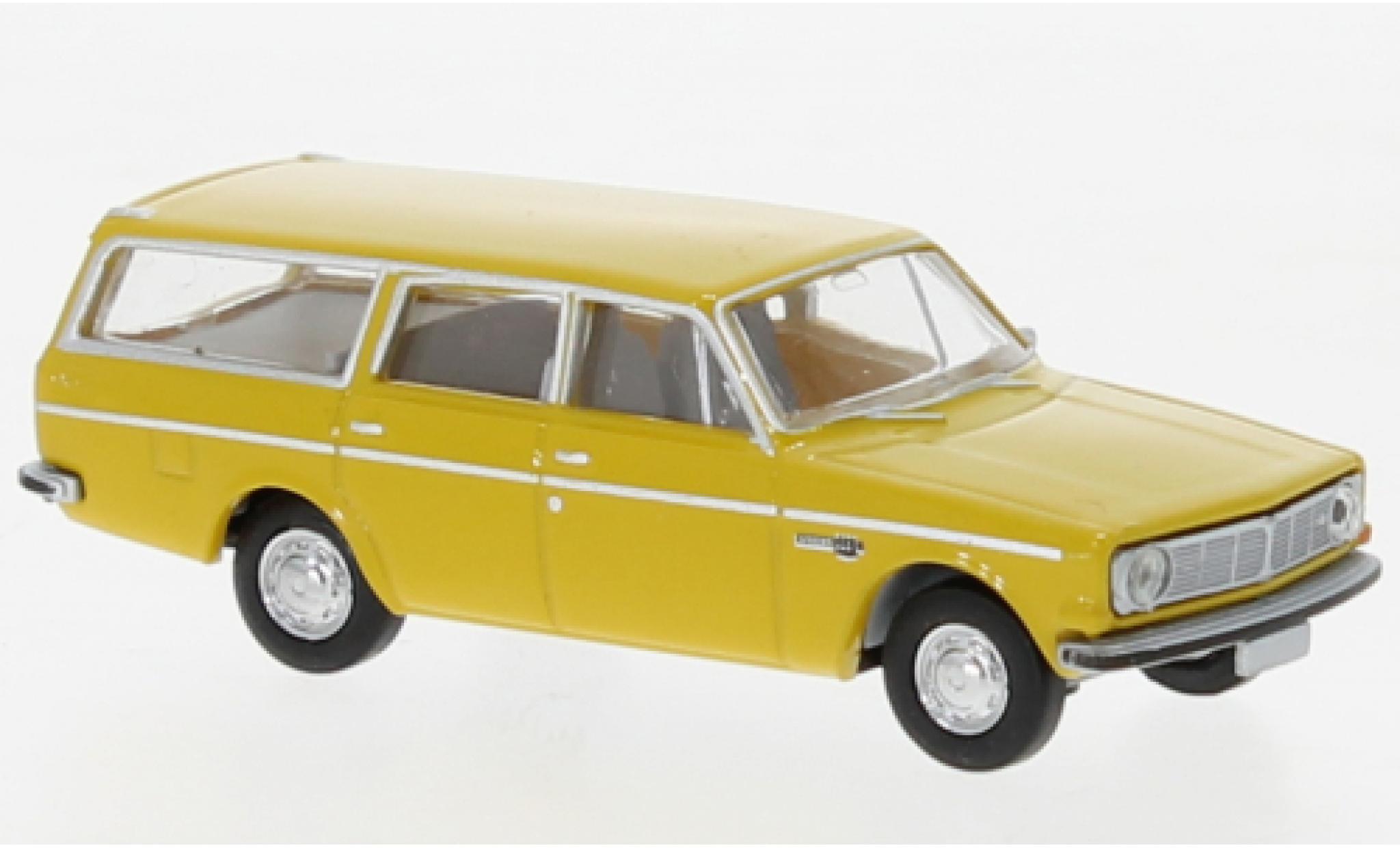 Volvo 145 1/87 Brekina camionnette geel 1966 modelauto