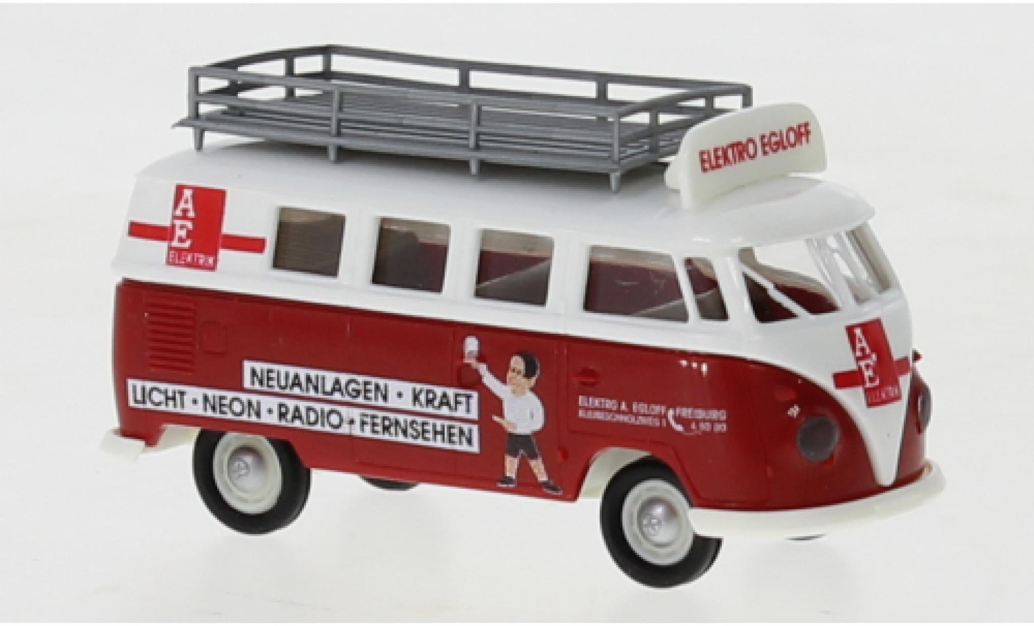 Volkswagen T1 1/87 Brekina b camionnette Elektro Egloff Elektro Egloff 1960 modelauto
