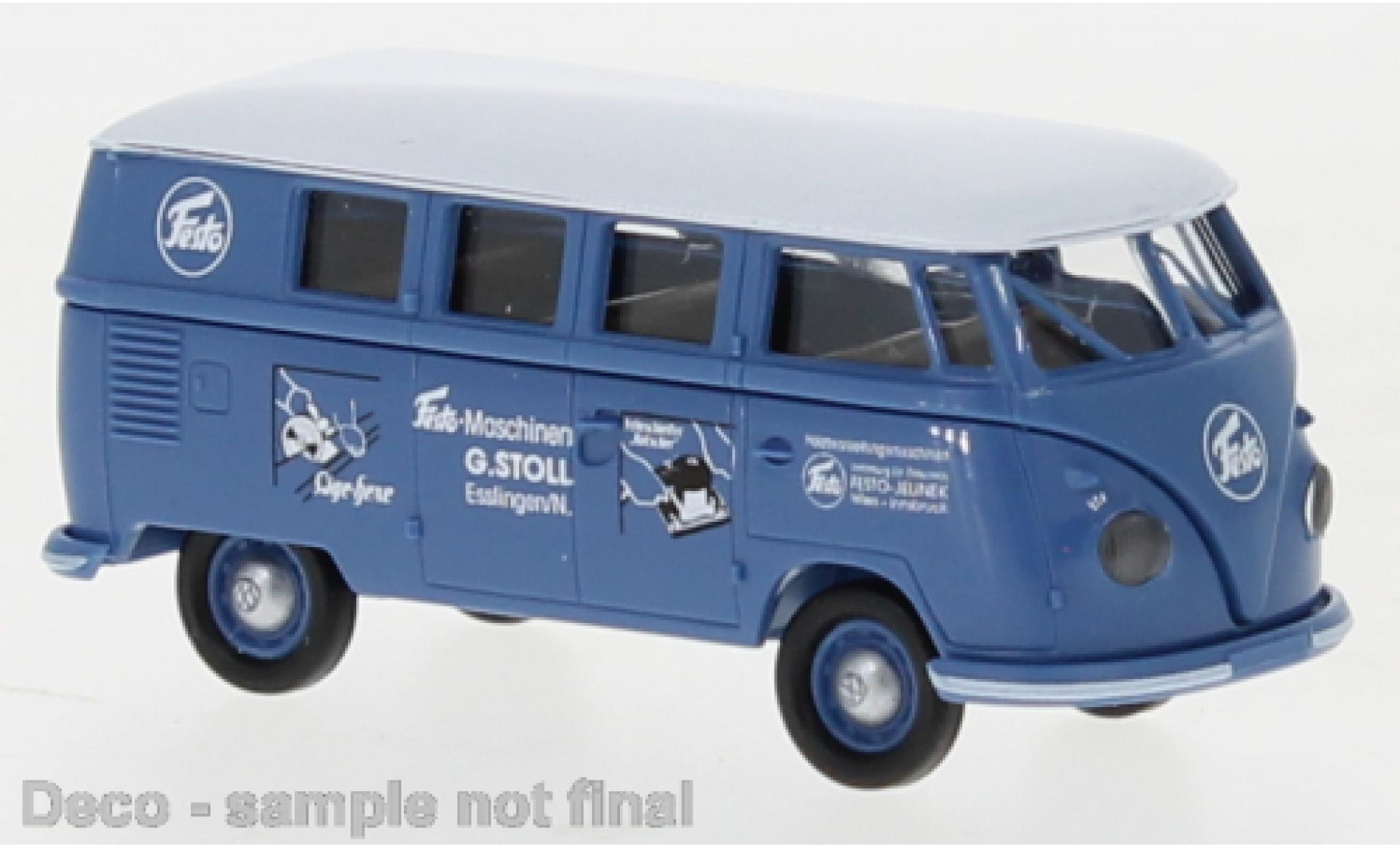 Volkswagen T1 1/87 Brekina b camionnette Festo (A) 1960 modelauto