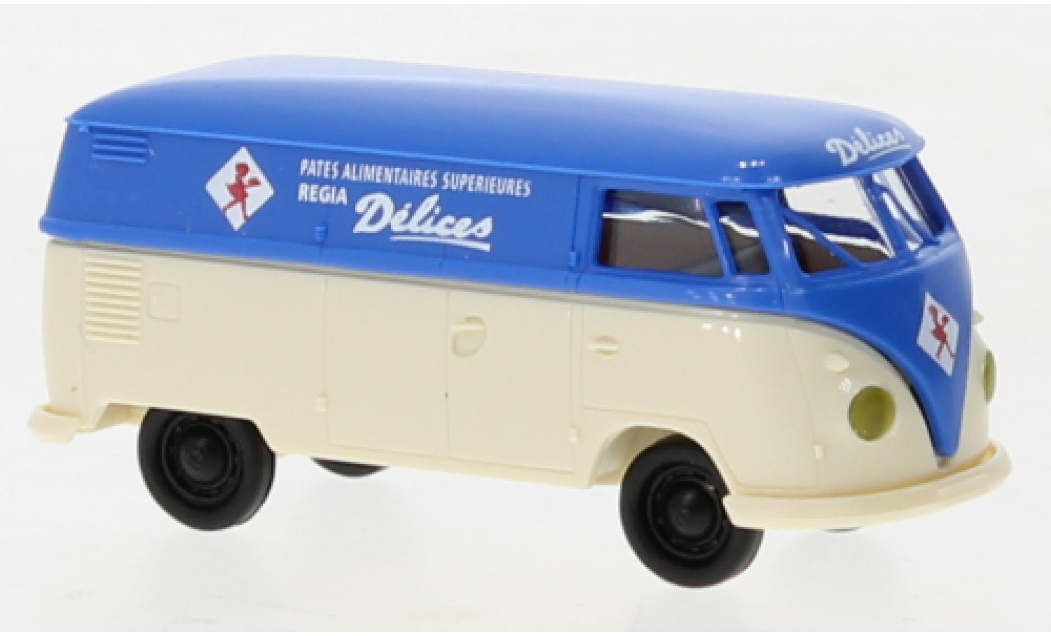 Volkswagen T1 1/87 Brekina b bestelwagen Delices Delices (F) 1960 modelauto