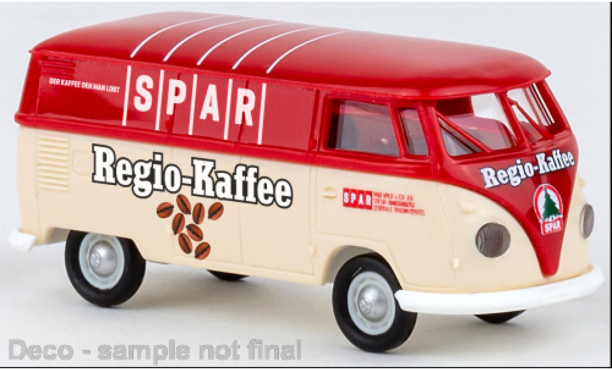 Volkswagen T1 1/87 Brekina b bestelwagen Spar regio Spar Regio-caf&eacute; 1960 modelauto