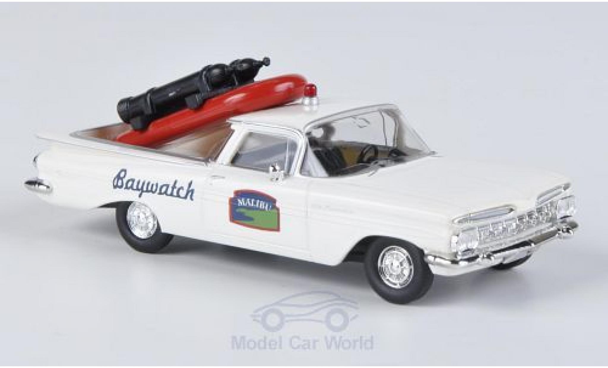 Chevrolet El Camino 1/87 Brekina Malibu Baywatch mit Ladegut modelauto