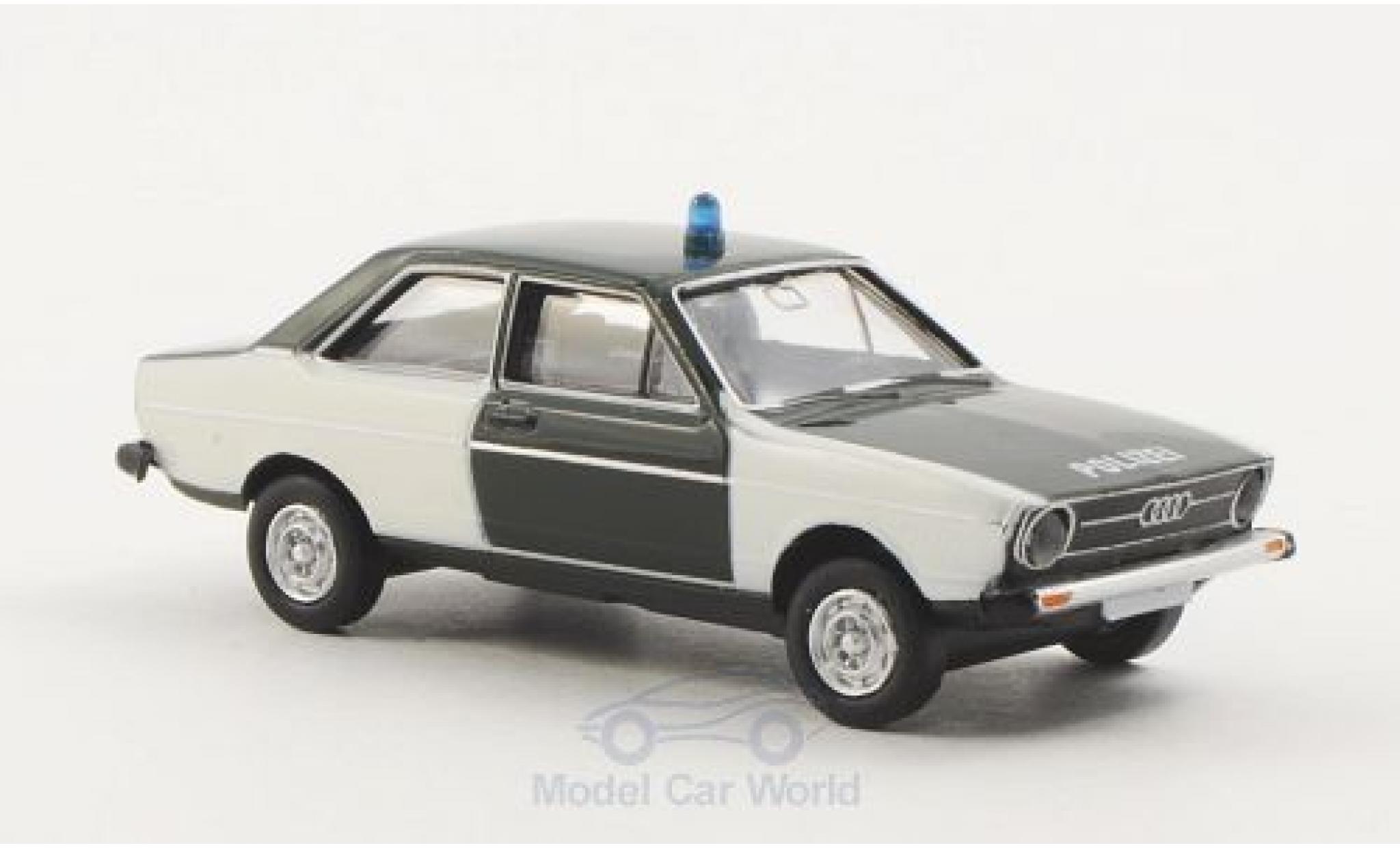 Audi 80 1/87 Brekina L Politie Bayern modelauto
