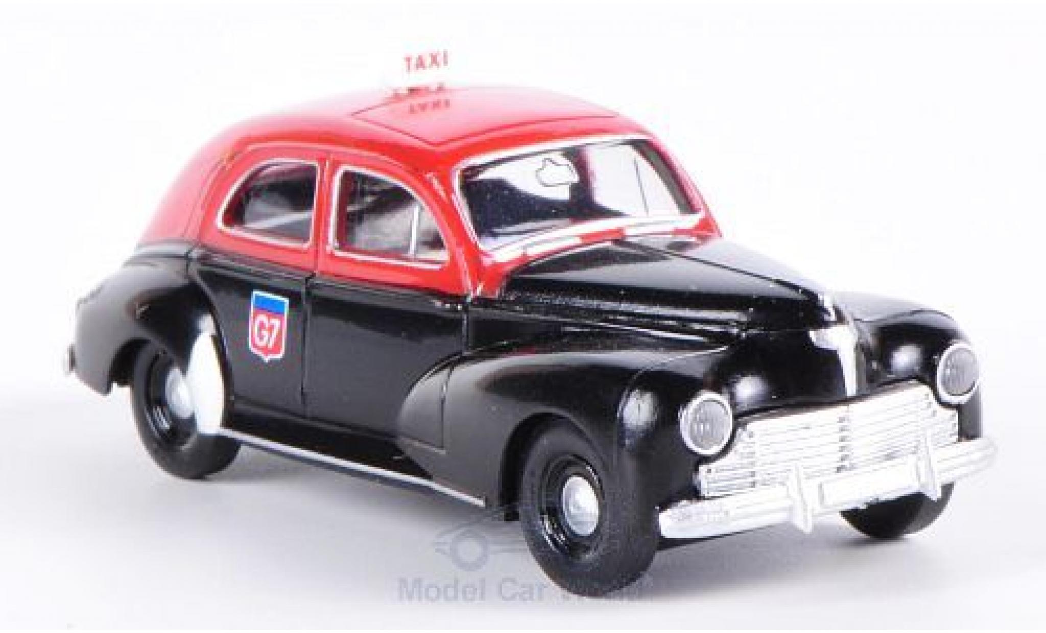 Peugeot 203 1/87 Brekina Taxi G7 modelauto