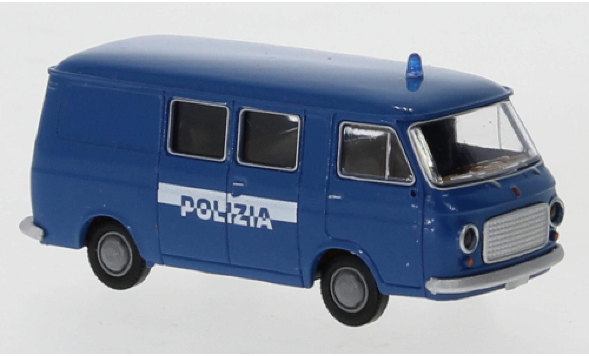 Fiat 238 1/87 Brekina Halbbus Polizia (IT) 1966 modelauto