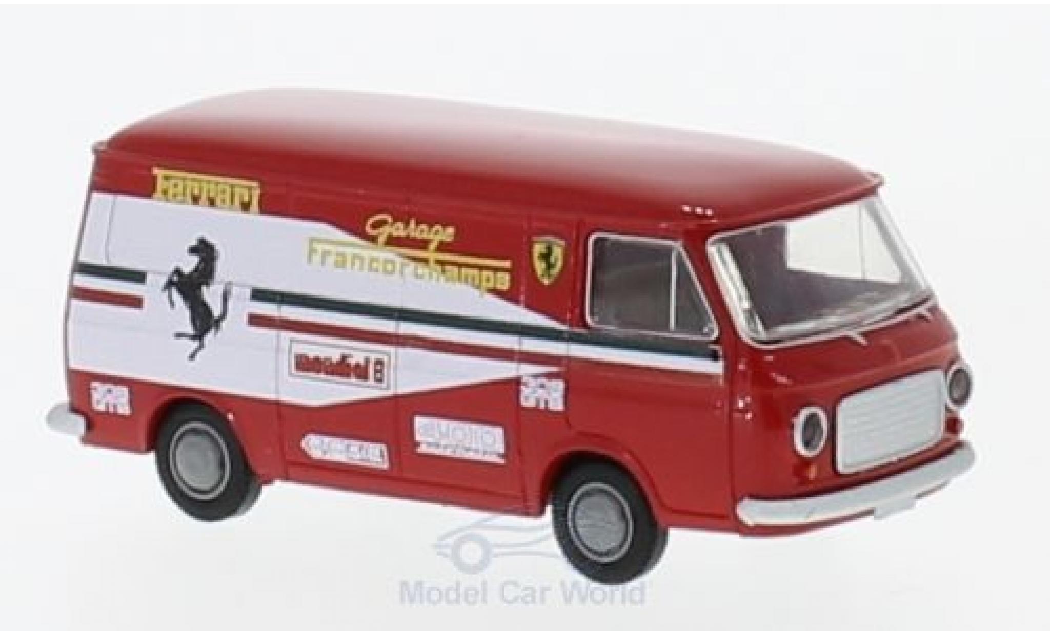 Fiat 238 1/87 Brekina Kasten Ferrari modelauto