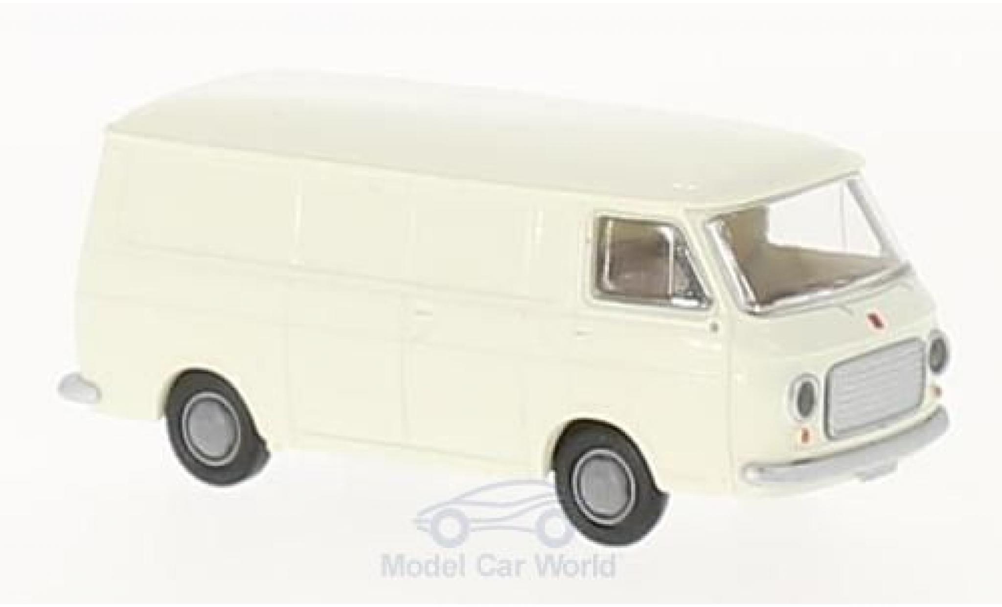 Fiat 238 1/87 Brekina Bestelwagen wit modelauto
